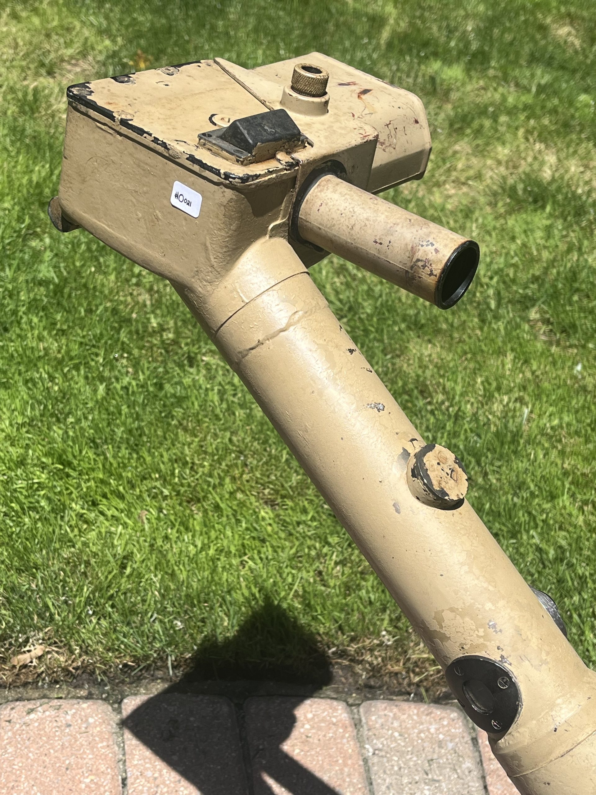 Original WW2 German Panzer Tank Entfernungsmesser Stereoscopic EM 0.9 Rangefinder w/ Tripod & Sunshades - Image 21