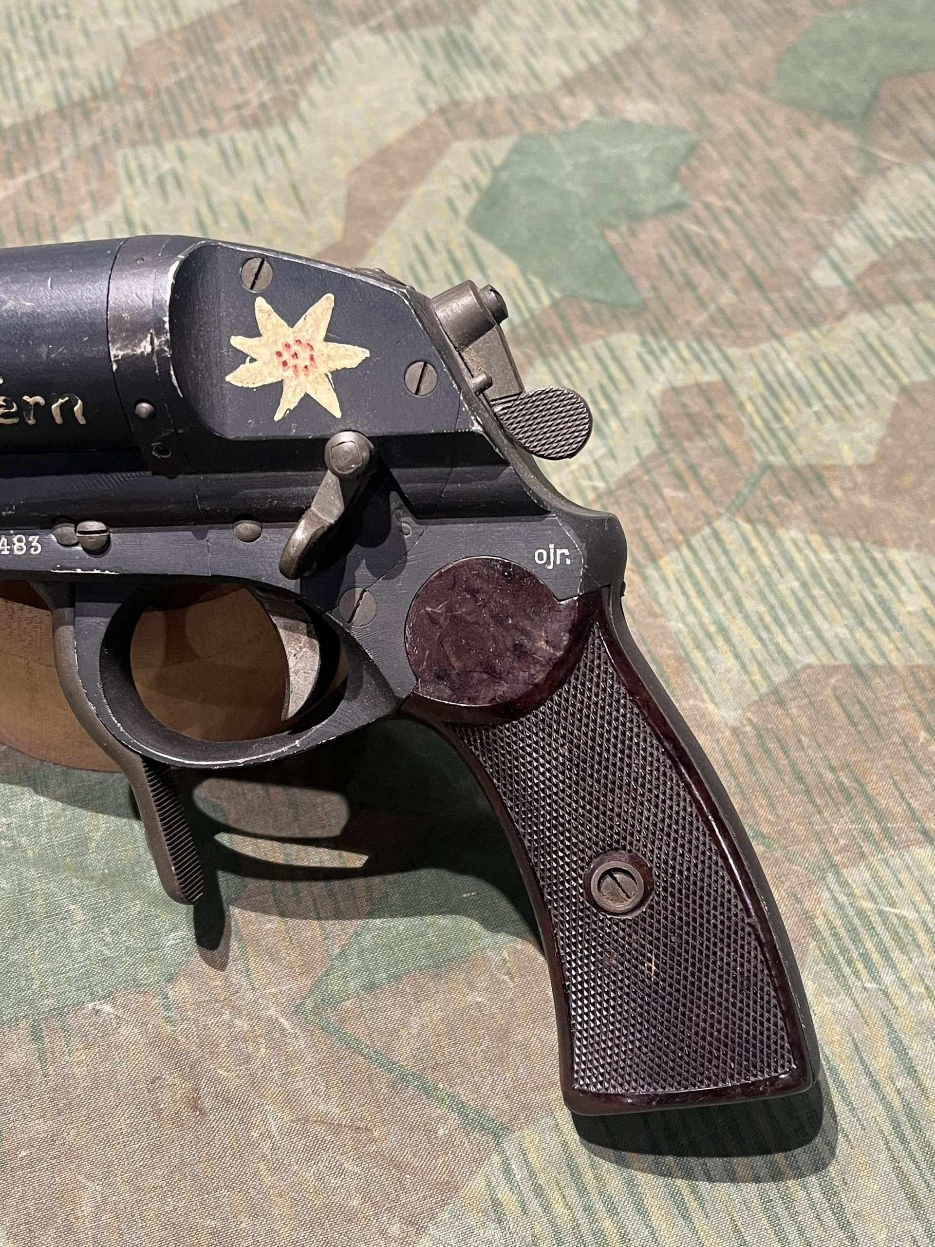 Original WW2 German Luftwaffe Double Barrel Flare Signal Pistol Flieger-Leuchtpistole L - Image 3