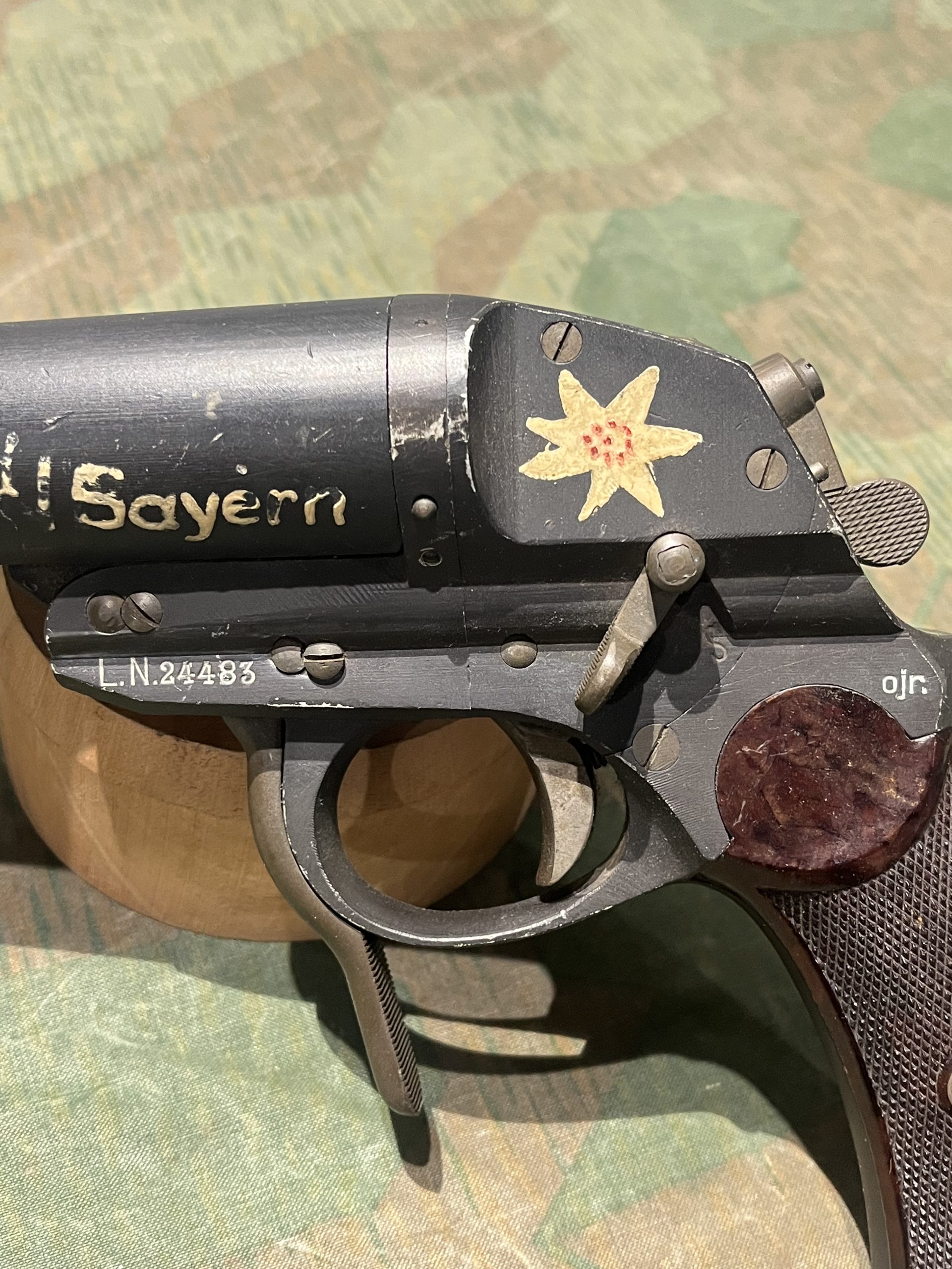 Original WW2 German Luftwaffe Double Barrel Flare Signal Pistol Flieger-Leuchtpistole L - Image 4