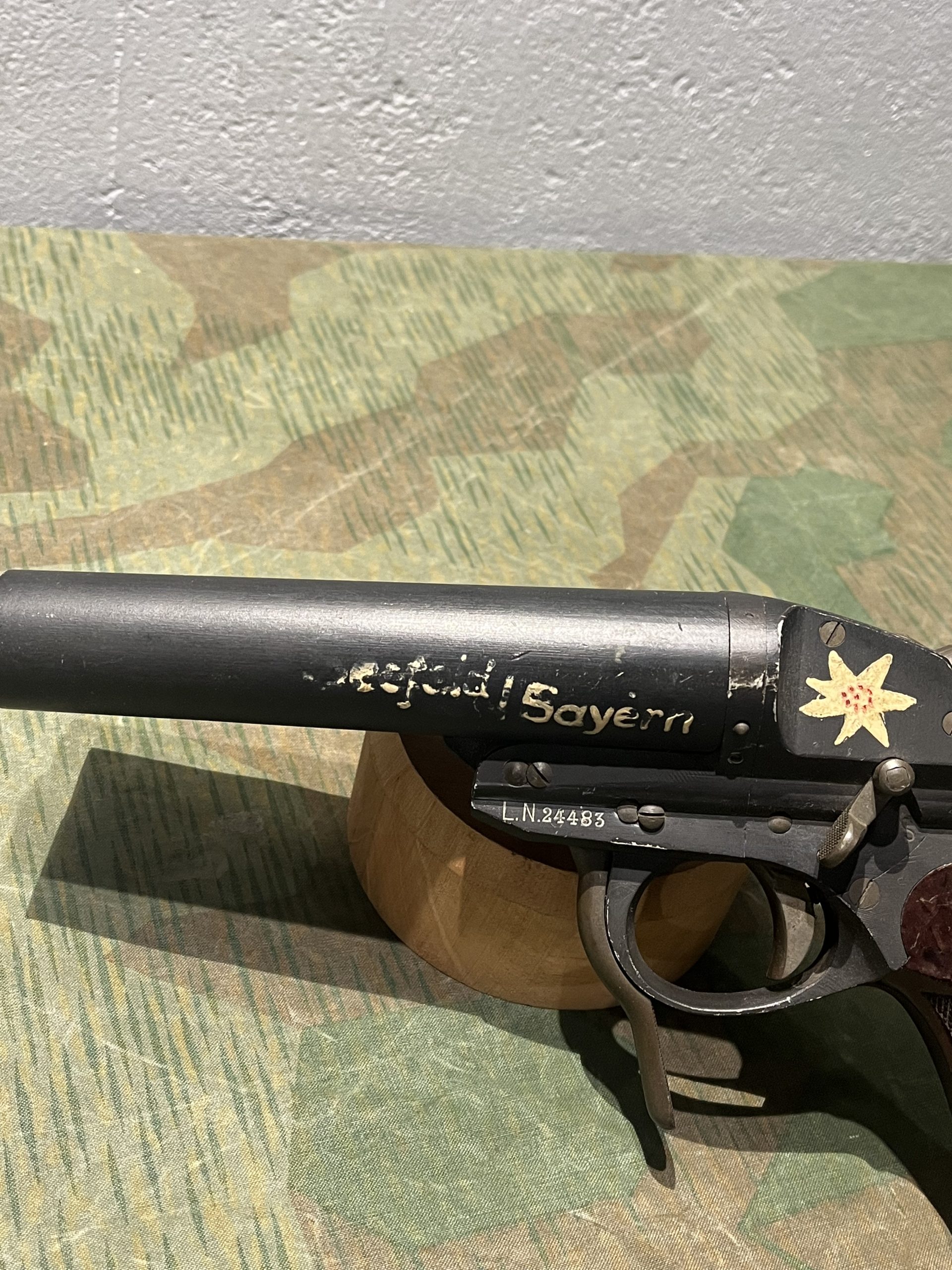 Original WW2 German Luftwaffe Double Barrel Flare Signal Pistol Flieger-Leuchtpistole L - Image 2