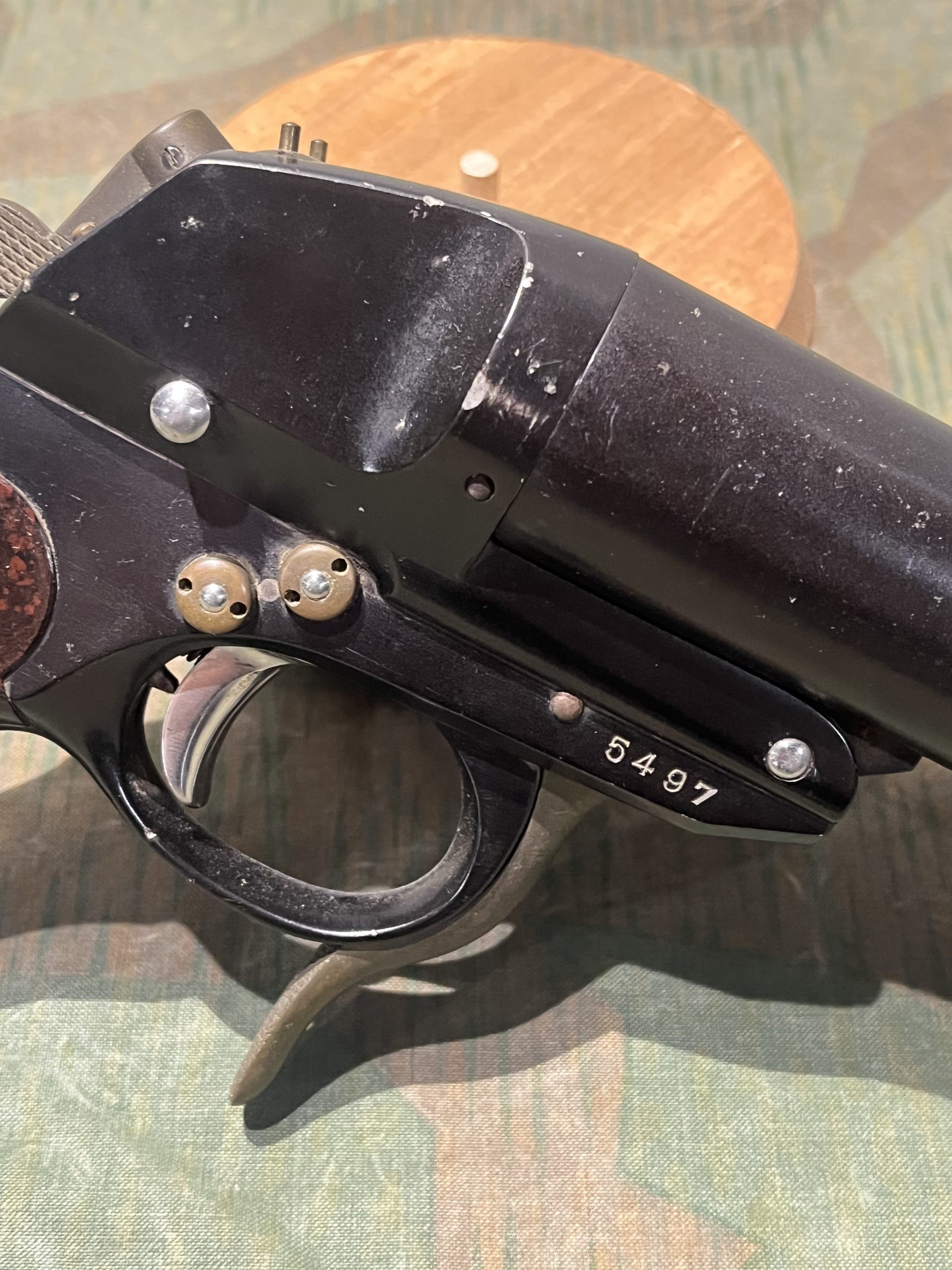 Original WW2 German 1940 Dated Luftwaffe Double Barrel Flare Signal Pistol Flieger-Leuchtpistole L - Image 14
