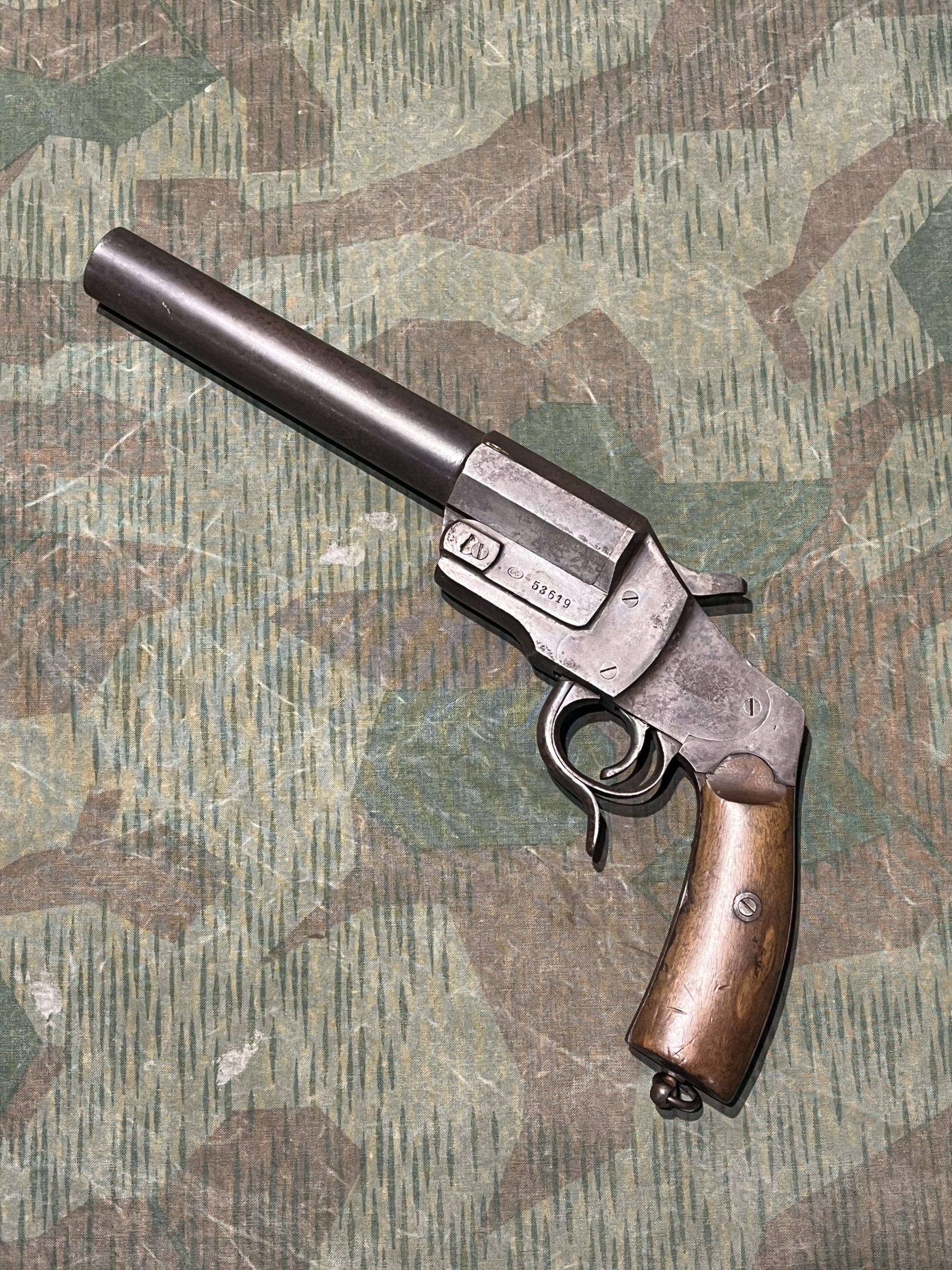 Original German WWI Model 1894 Hebel Signal Flare Pistol