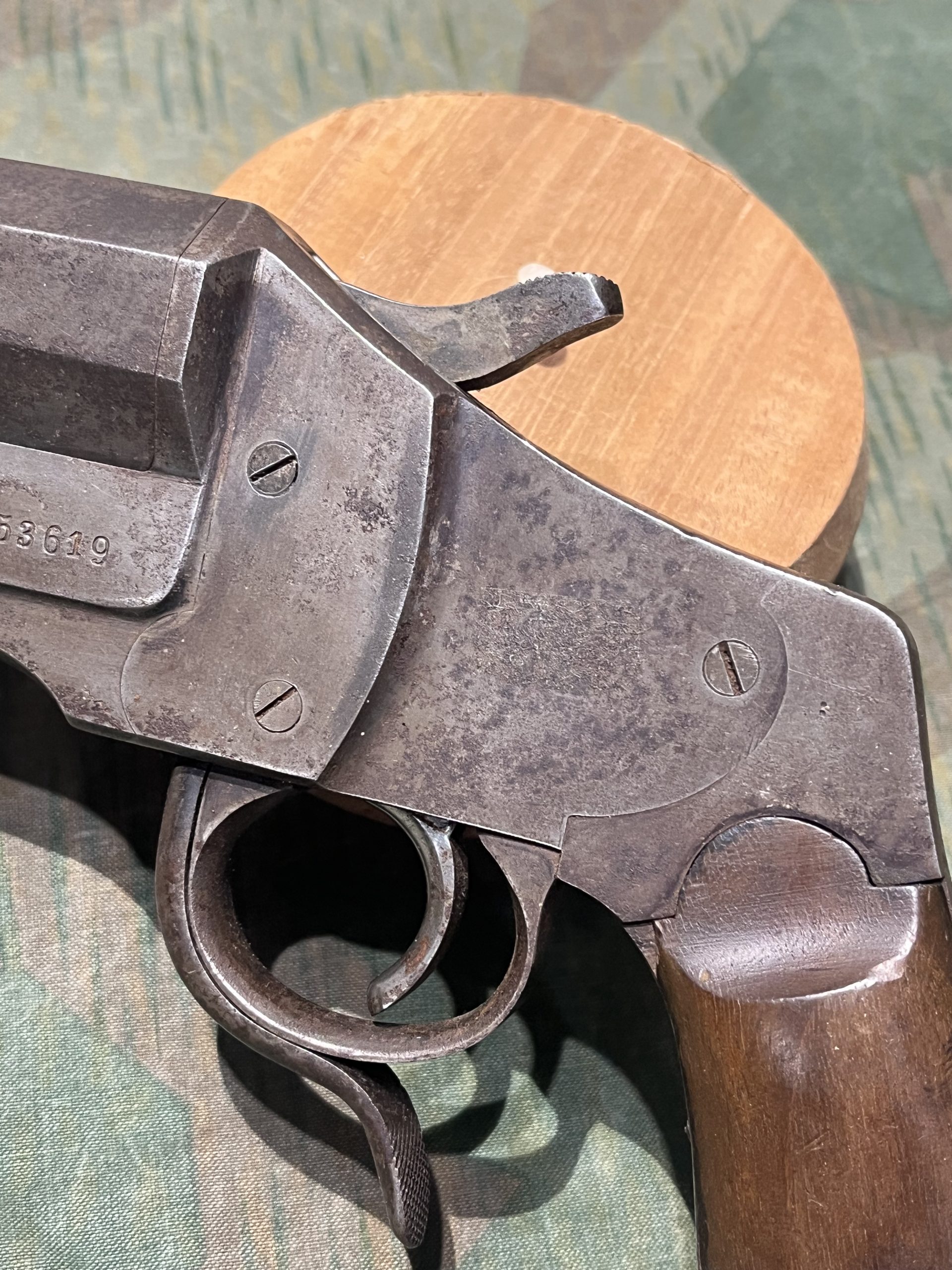 Original German WWI Model 1894 Hebel Signal Flare Pistol - Image 5