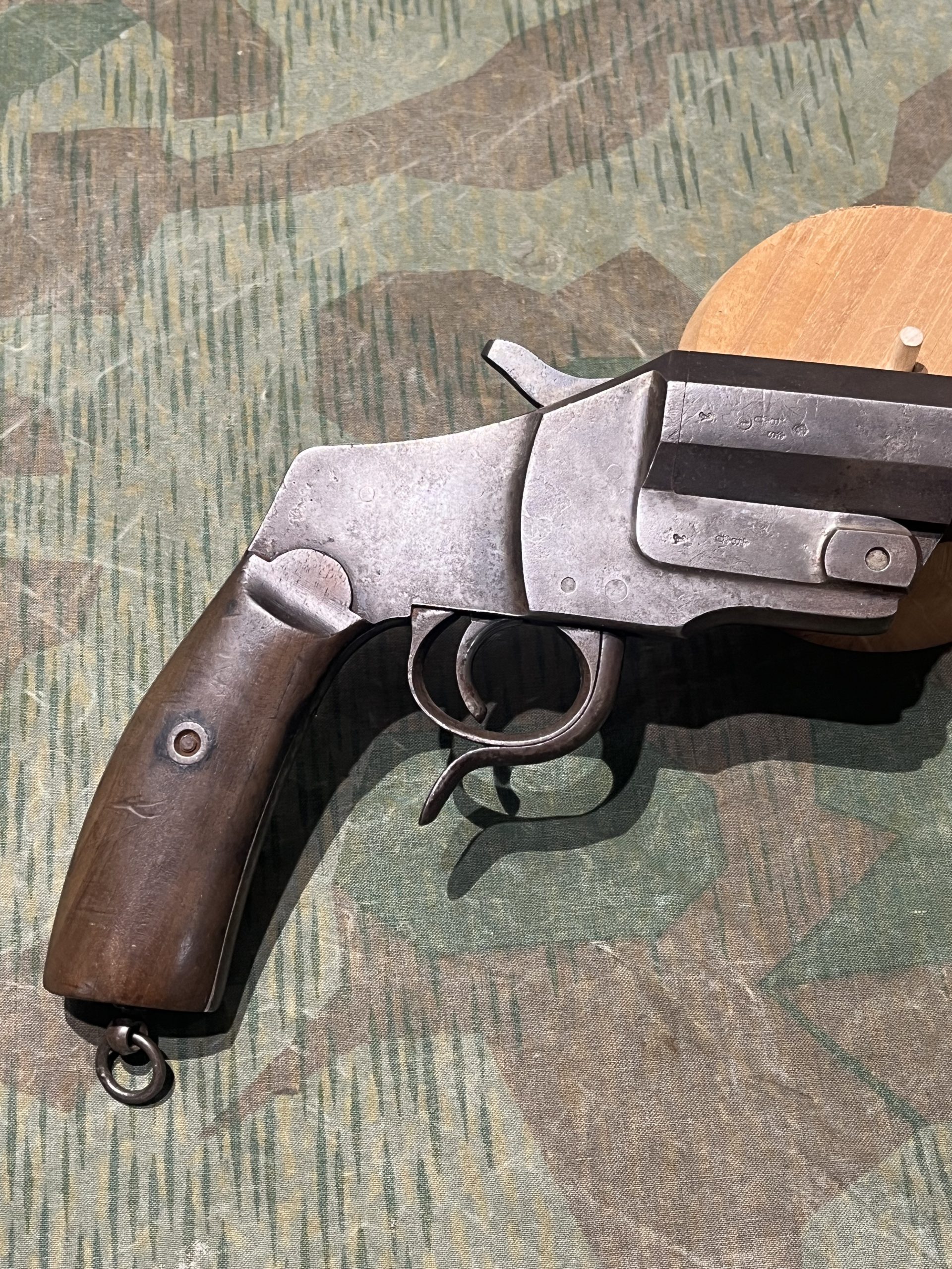 Original German WWI Model 1894 Hebel Signal Flare Pistol - Image 9