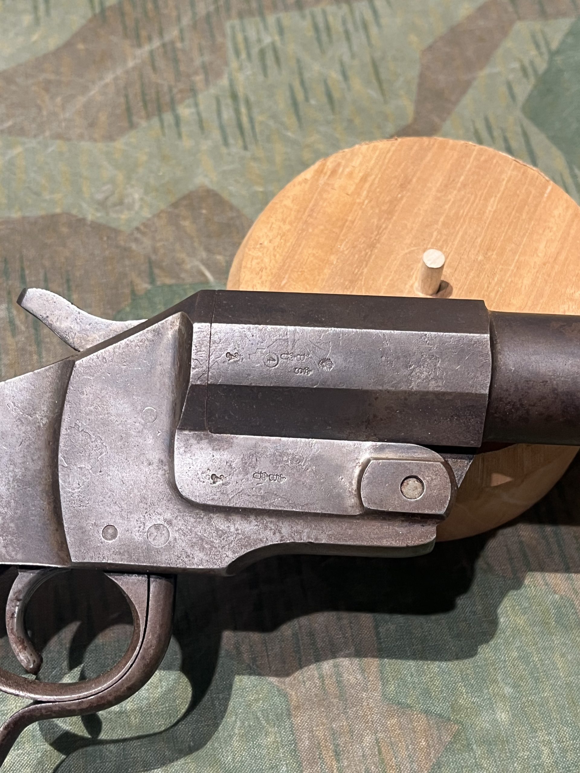 Original German WWI Model 1894 Hebel Signal Flare Pistol - Image 10