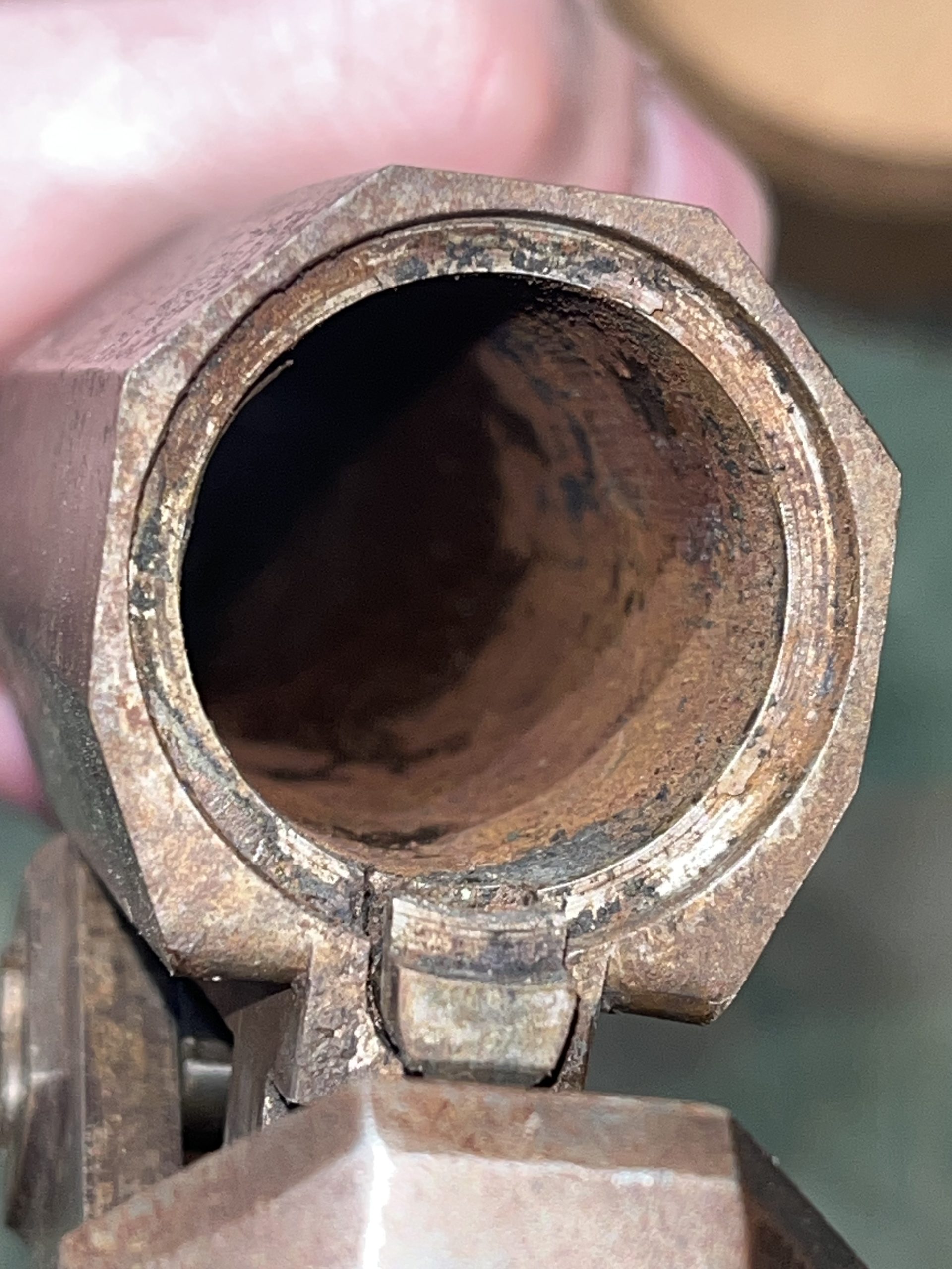 Original German WWI Model 1894 Hebel Signal Flare Pistol - Image 17