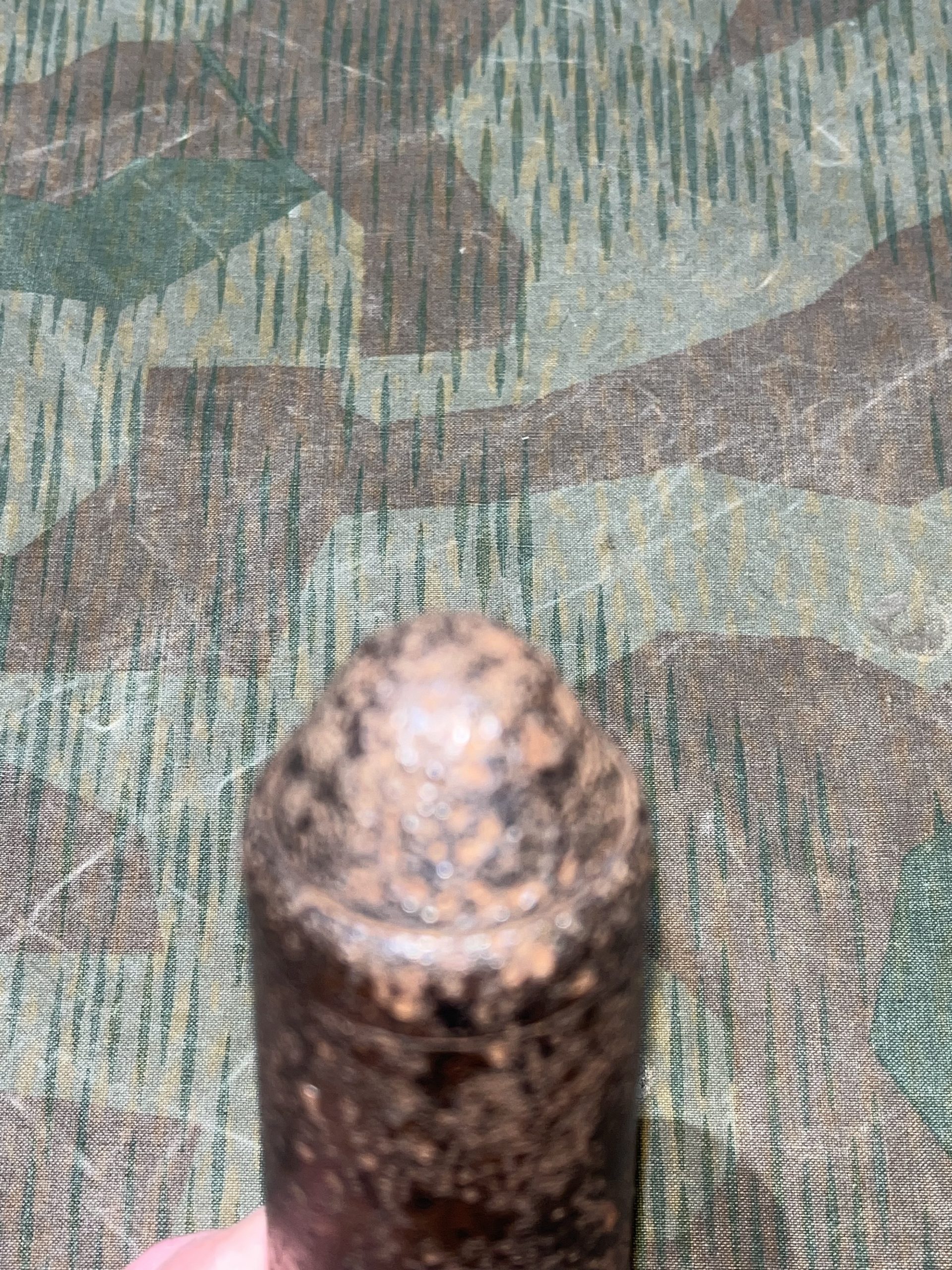 Original WW2 German Inert 98k Rifle Schießbecher Anti-Tank Grenade - Dated 1943 - Große Gewehrpanzergranate - Image 7
