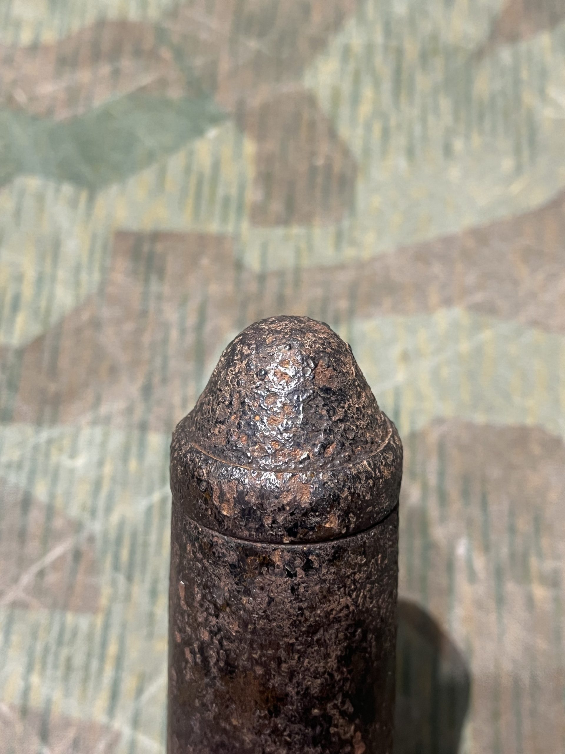 Original WW2 German Inert 98k Rifle Schießbecher Anti-Tank Grenade - Dated 1943 - Große Gewehrpanzergranate - Image 8