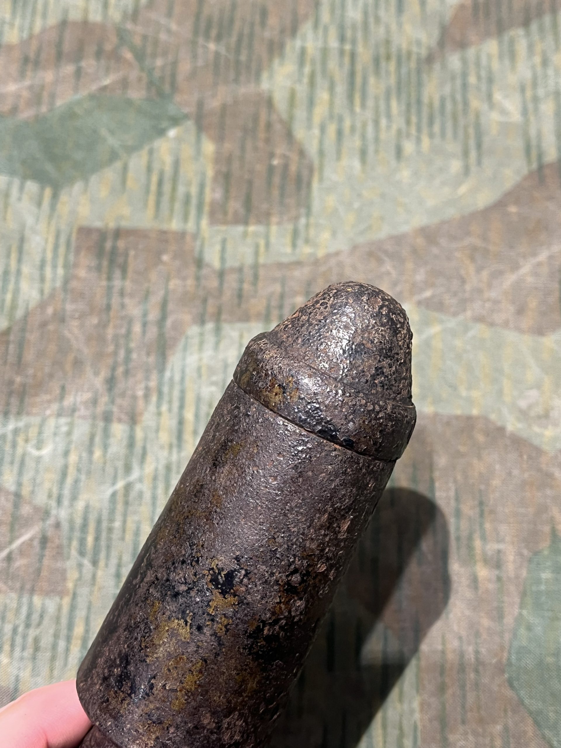 Original WW2 German Inert 98k Rifle Schießbecher Anti-Tank Grenade - Dated 1943 - Große Gewehrpanzergranate - Image 9