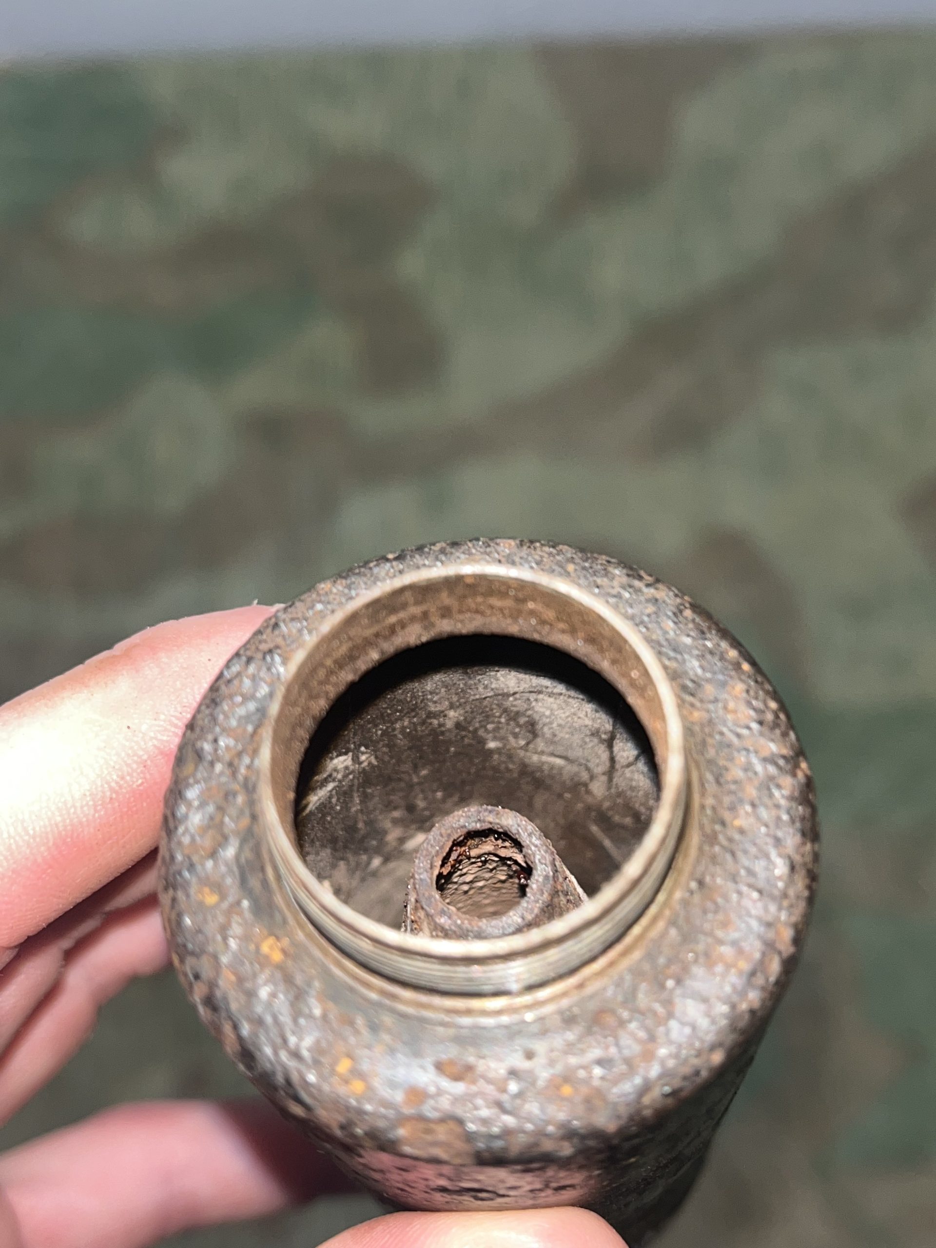 Original WW2 German Inert 98k Rifle Schießbecher Anti-Tank Grenade - Dated 1943 - Große Gewehrpanzergranate - Image 12