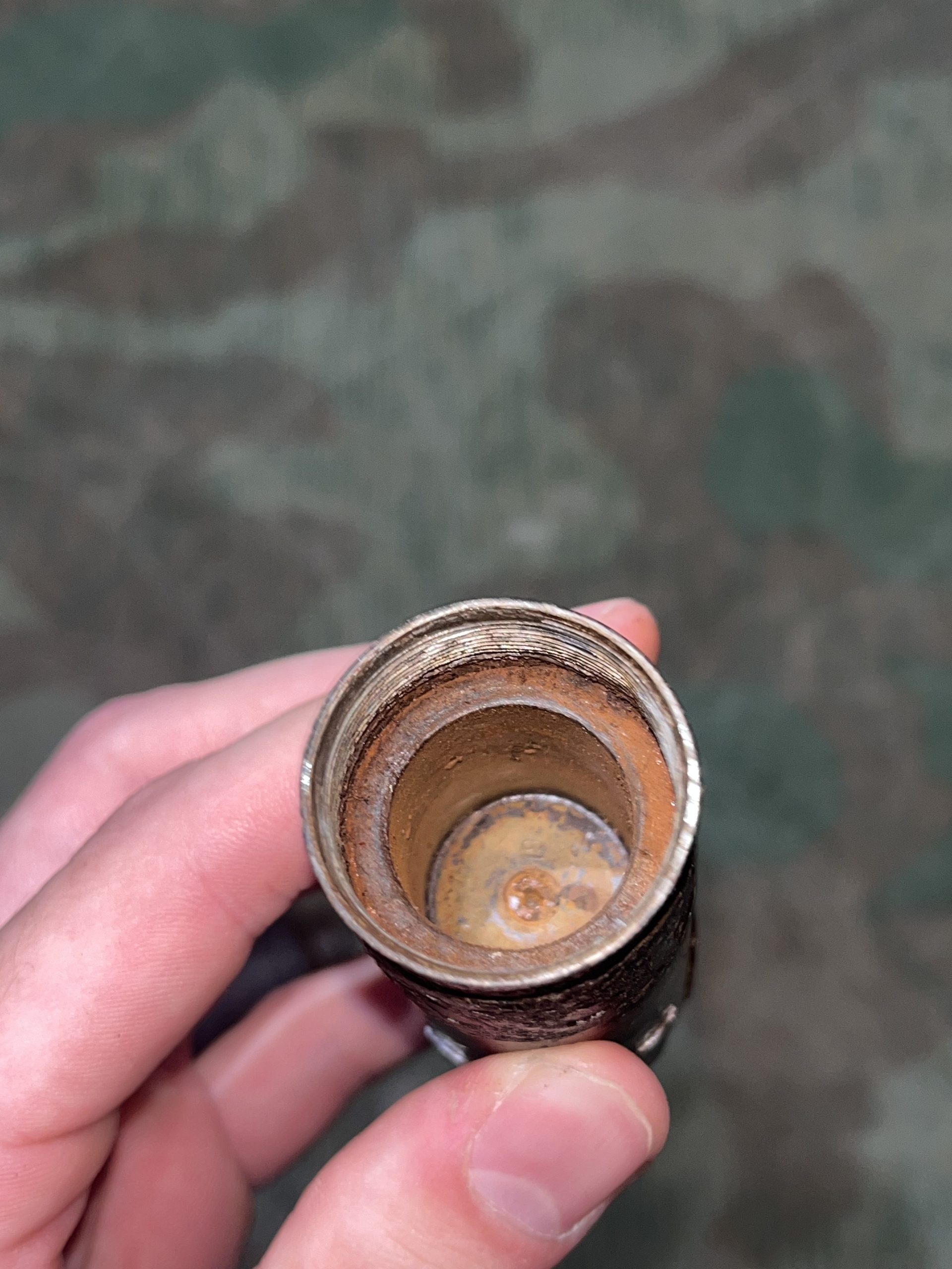 Original WW2 German Inert 98k Rifle Schießbecher Anti-Tank Grenade - Dated 1943 - Große Gewehrpanzergranate - Image 13