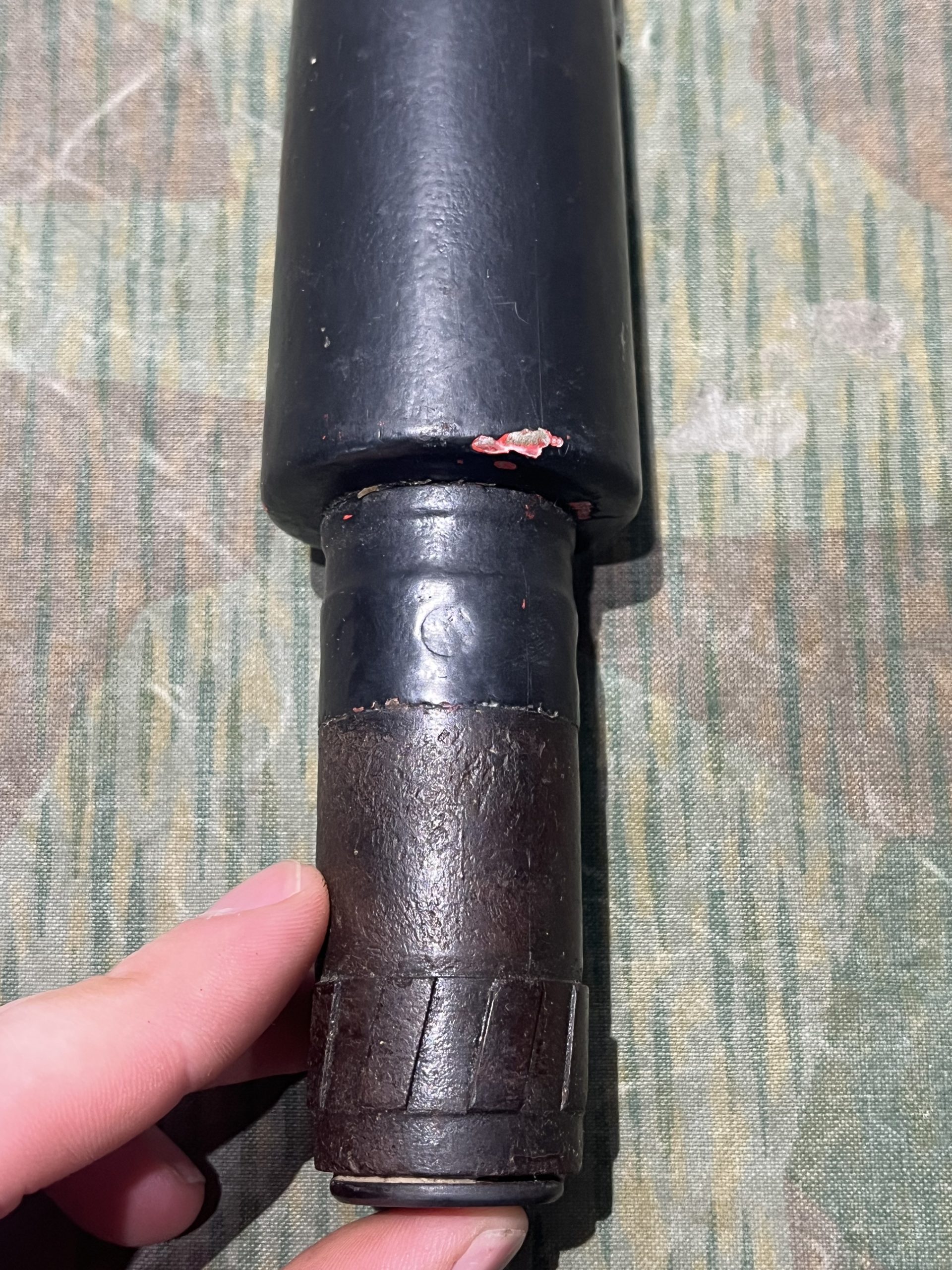 Original WW2 German Inert 98k Rifle Schießbecher Anti-Tank Grenade Große Gewehrpanzergranate - Image 4