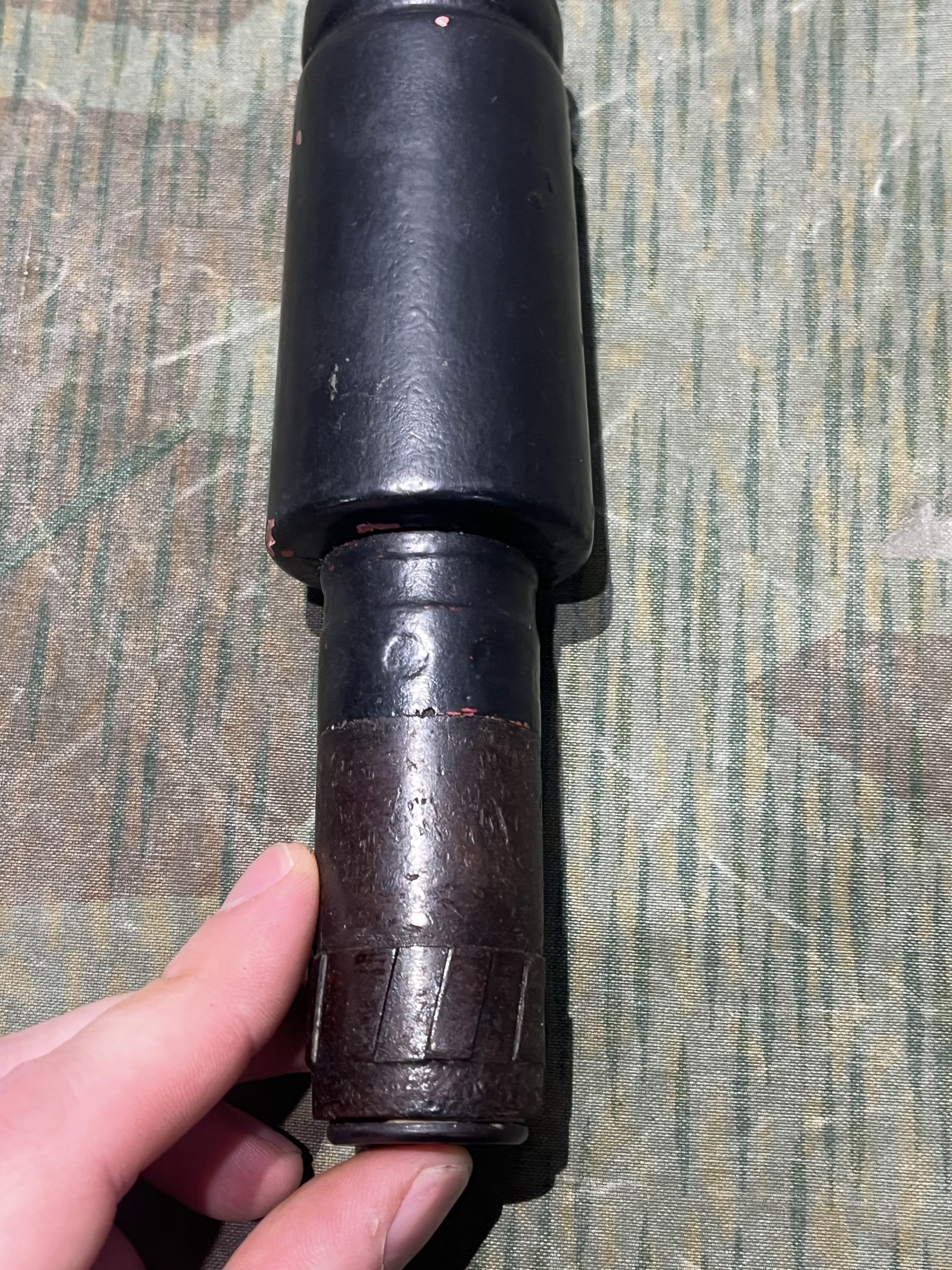 Original WW2 German Inert 98k Rifle Schießbecher Anti-Tank Grenade Große Gewehrpanzergranate - Image 6