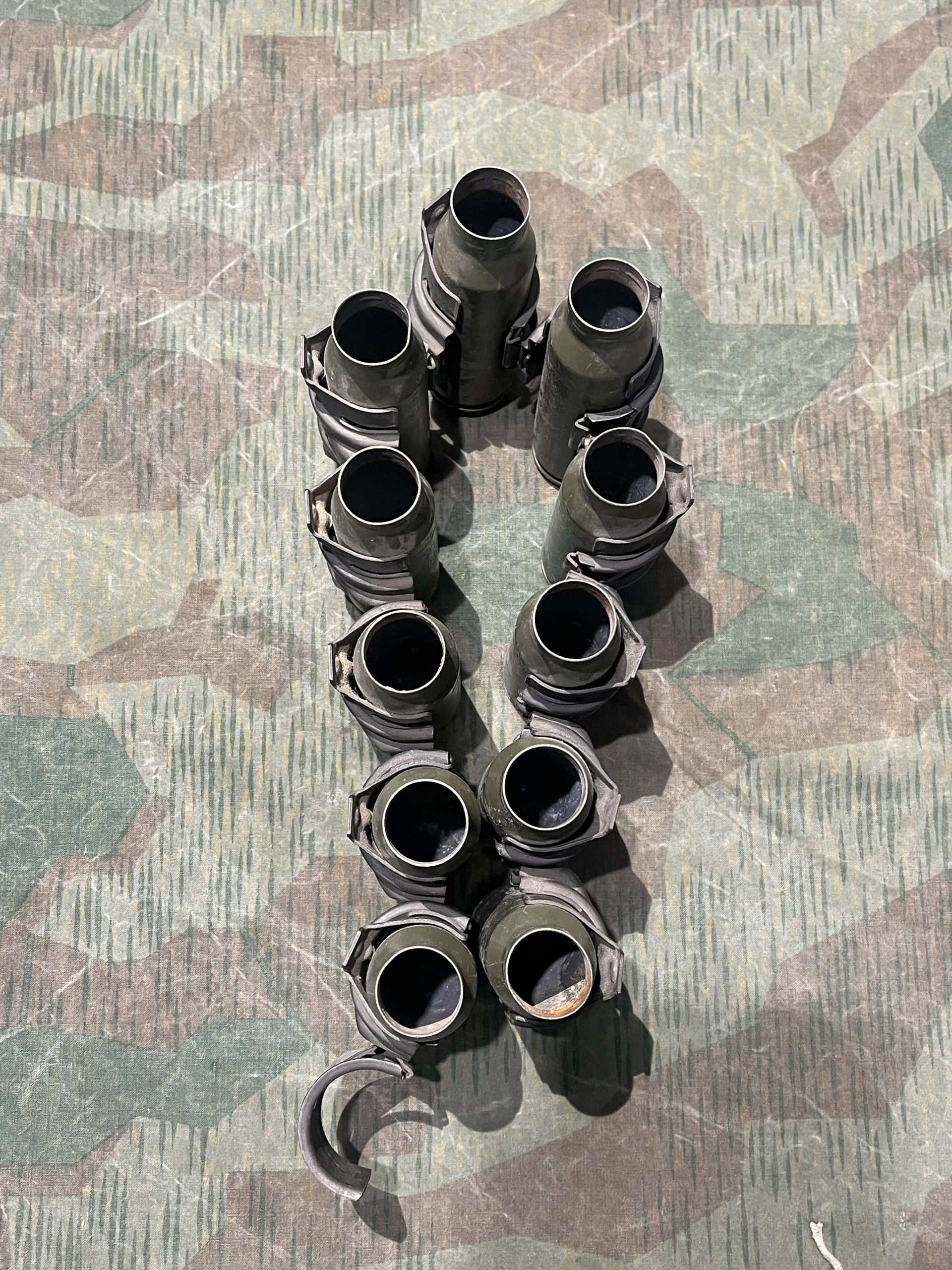 Inert 25mm Bushmaster Spent Rounds w/ Links - Image 8