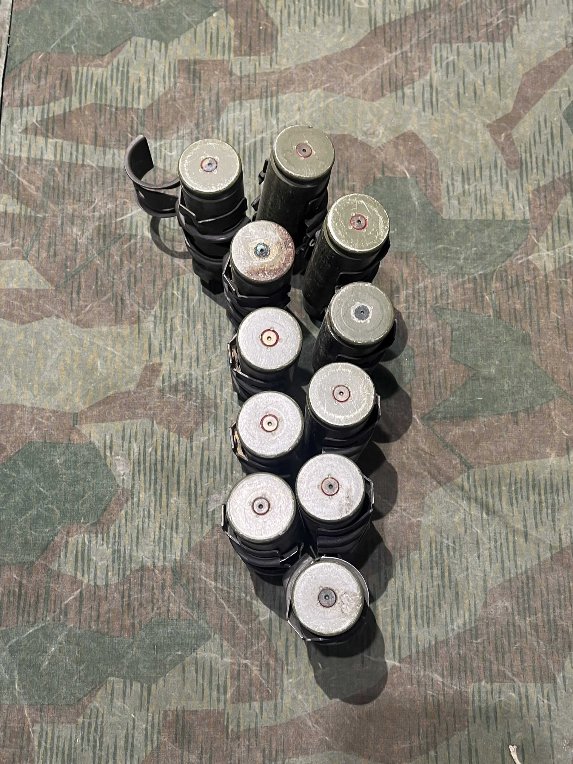 Inert 25mm Bushmaster Spent Rounds w/ Links - Image 9