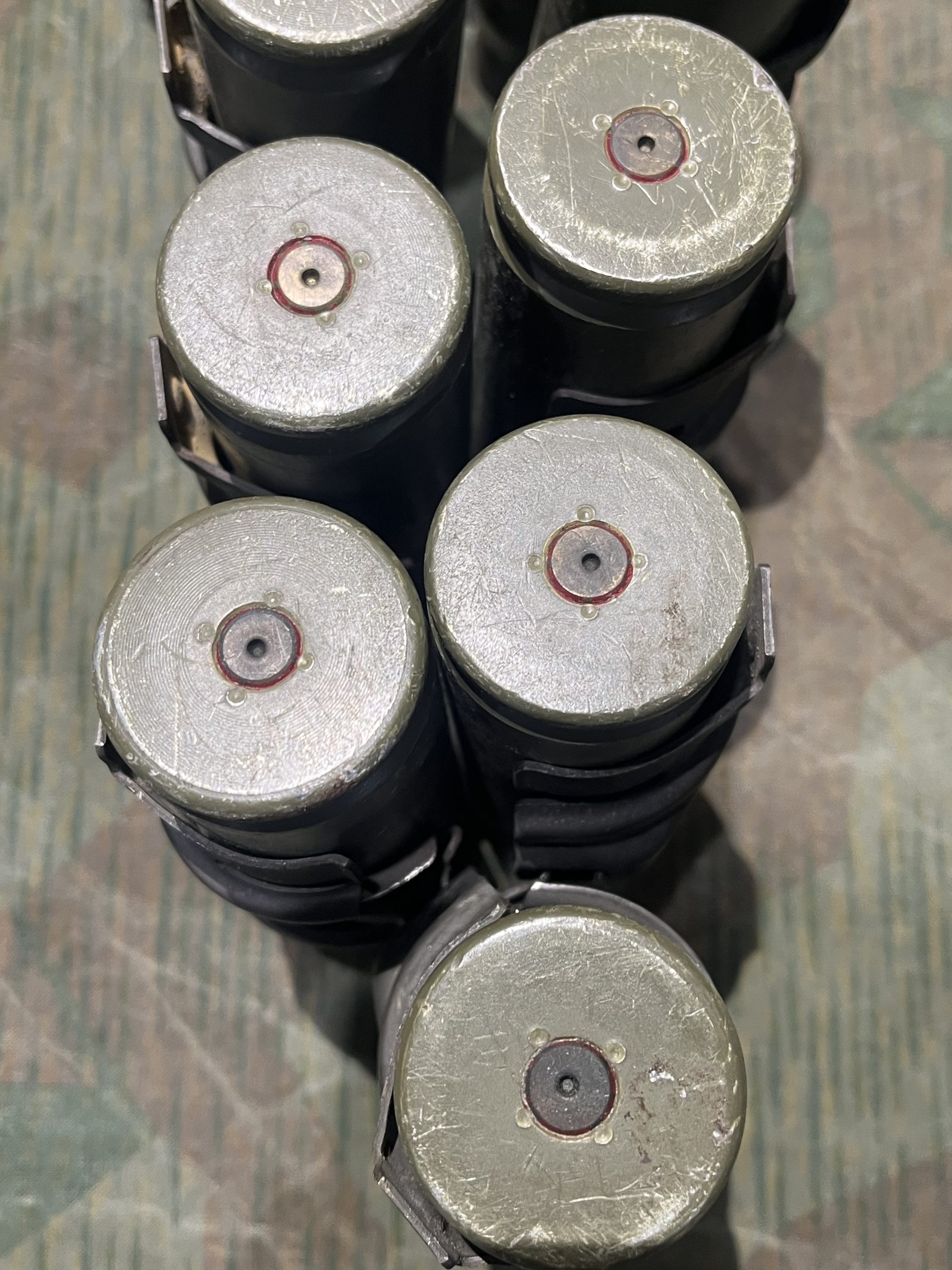 Inert 25mm Bushmaster Spent Rounds w/ Links - Image 10