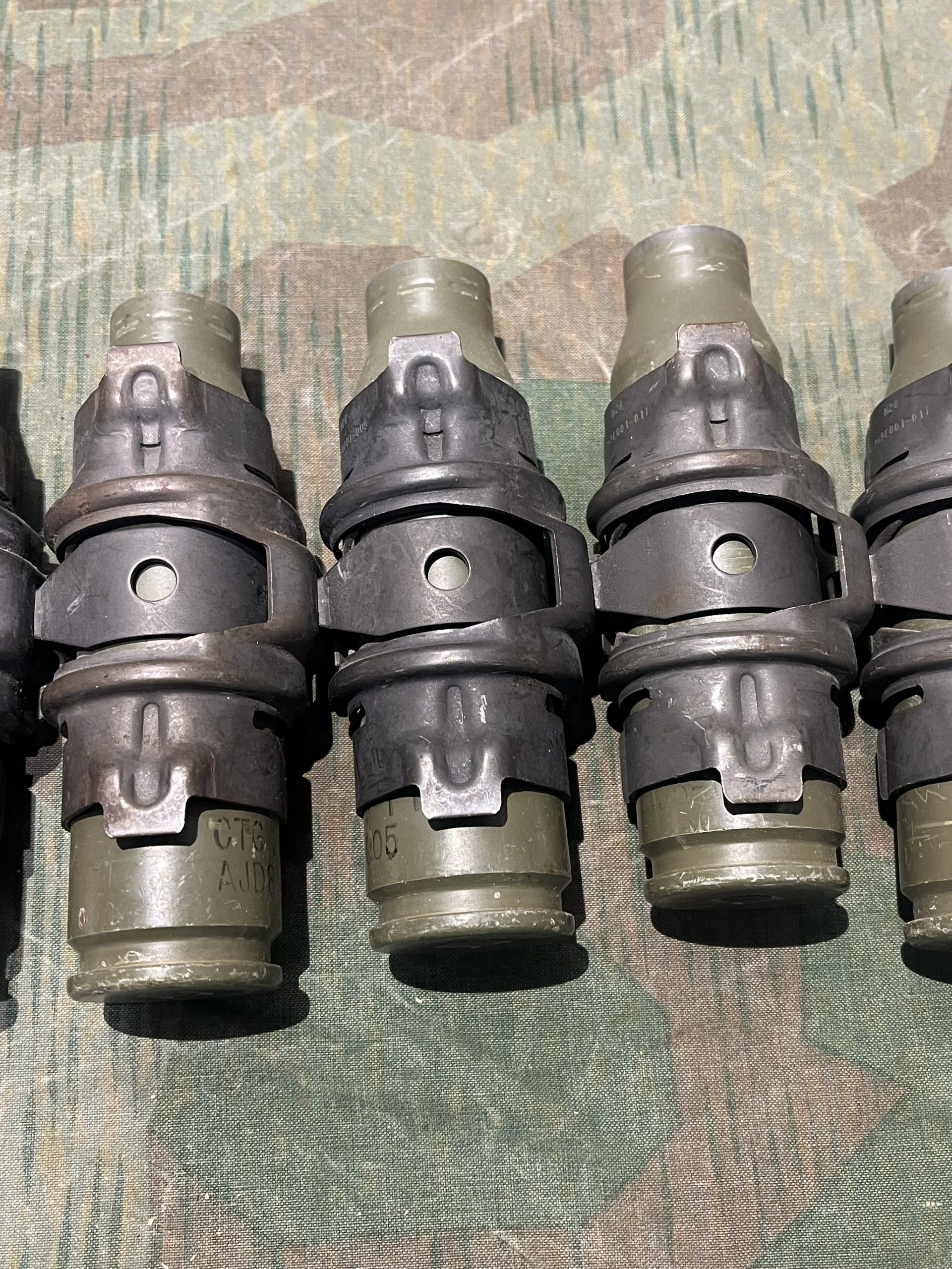 Inert 25mm Bushmaster Spent Rounds w/ Links - Image 14