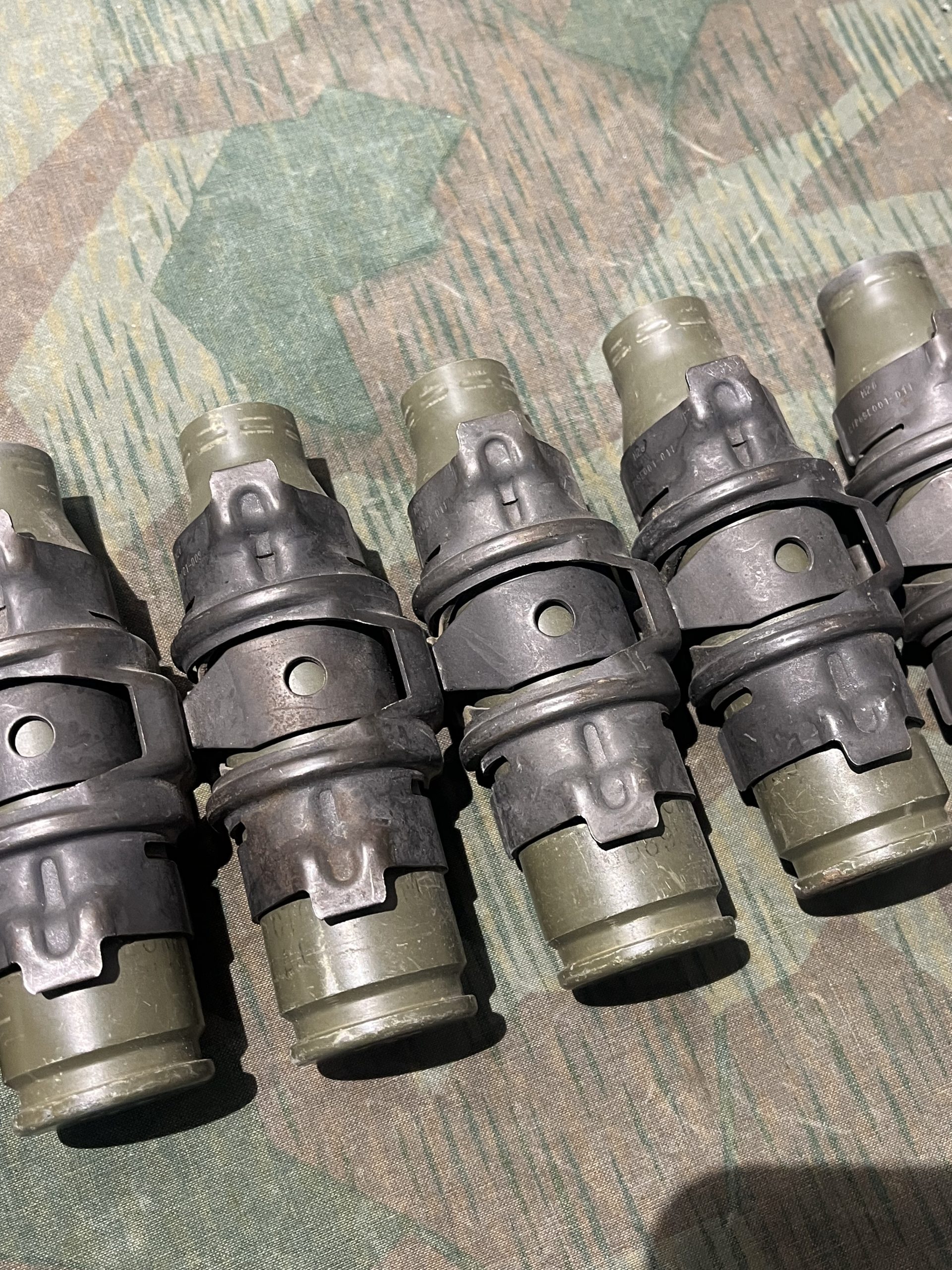 Inert 25mm Bushmaster Spent Rounds w/ Links - Image 16