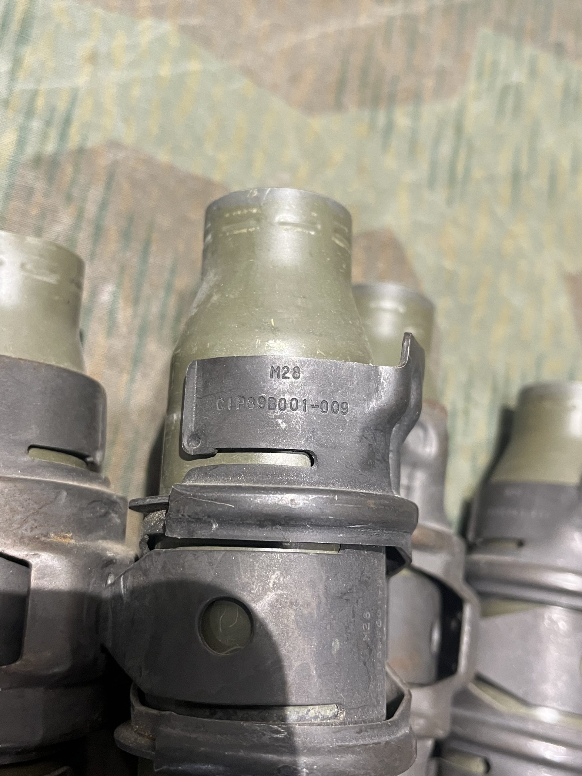 Inert 25mm Bushmaster Spent Rounds w/ Links - Image 17