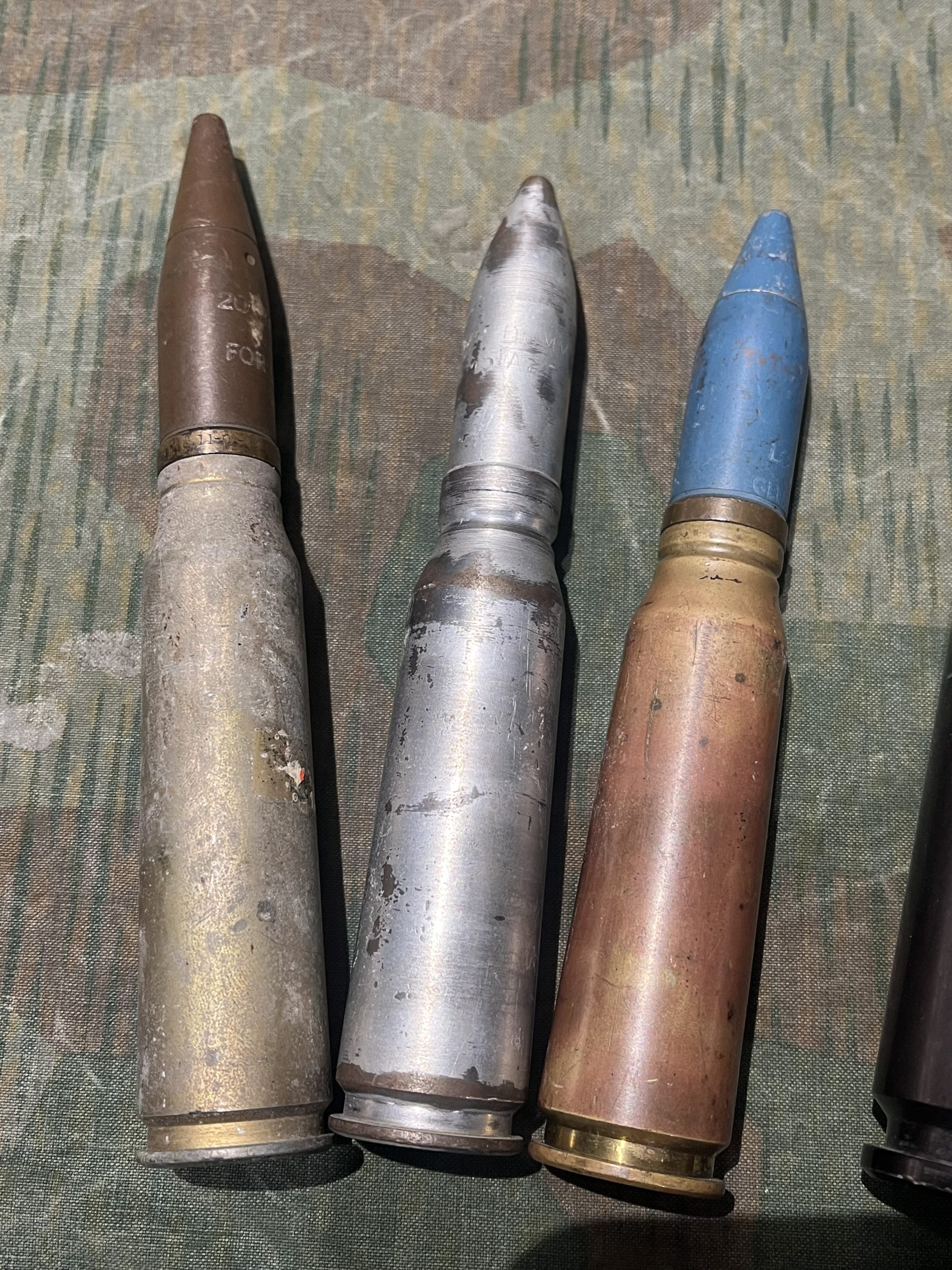 Inert 20mm Rounds Lot of 3 - Image 2