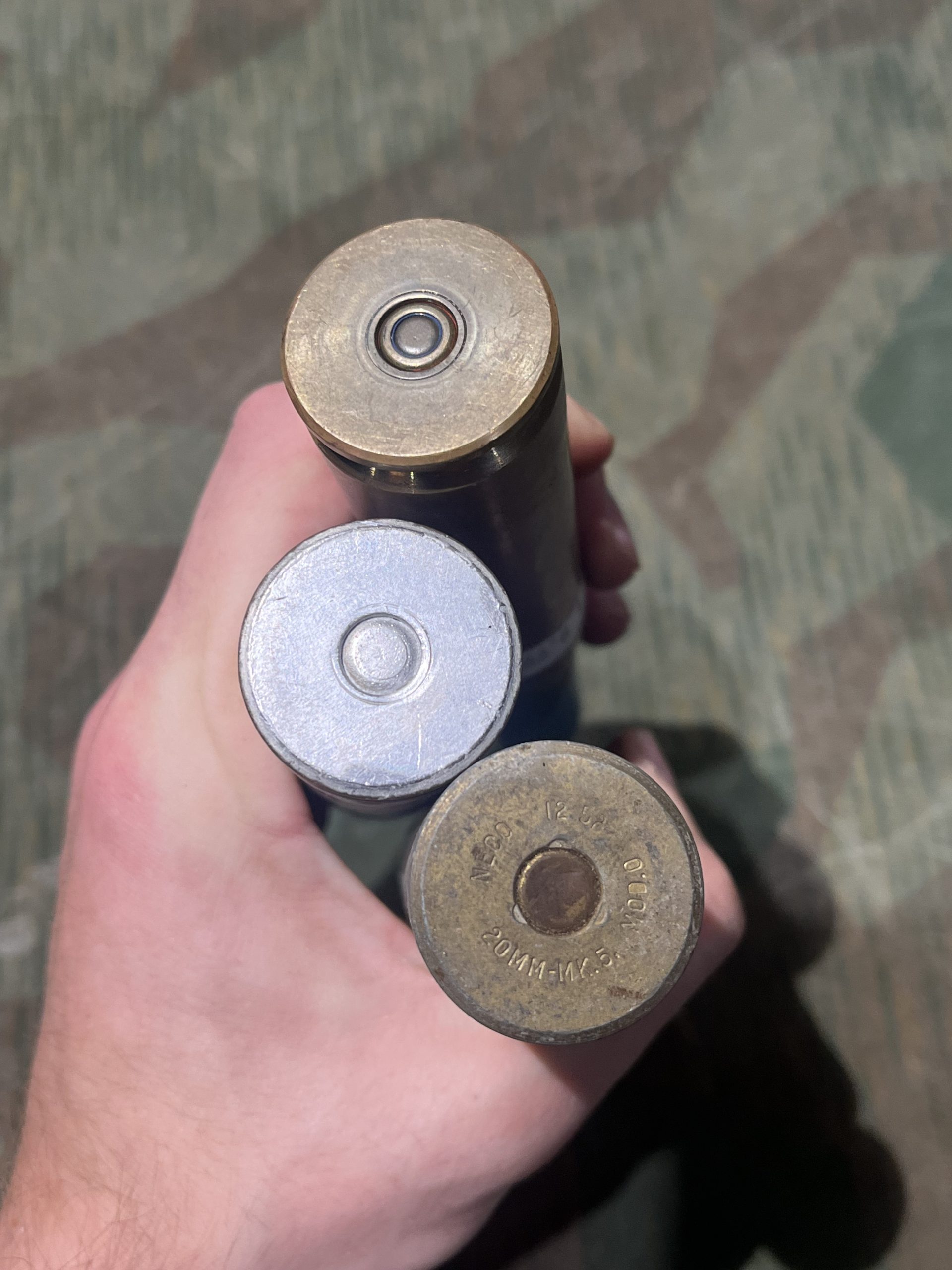 Inert 20mm Rounds Lot of 3 - Image 5