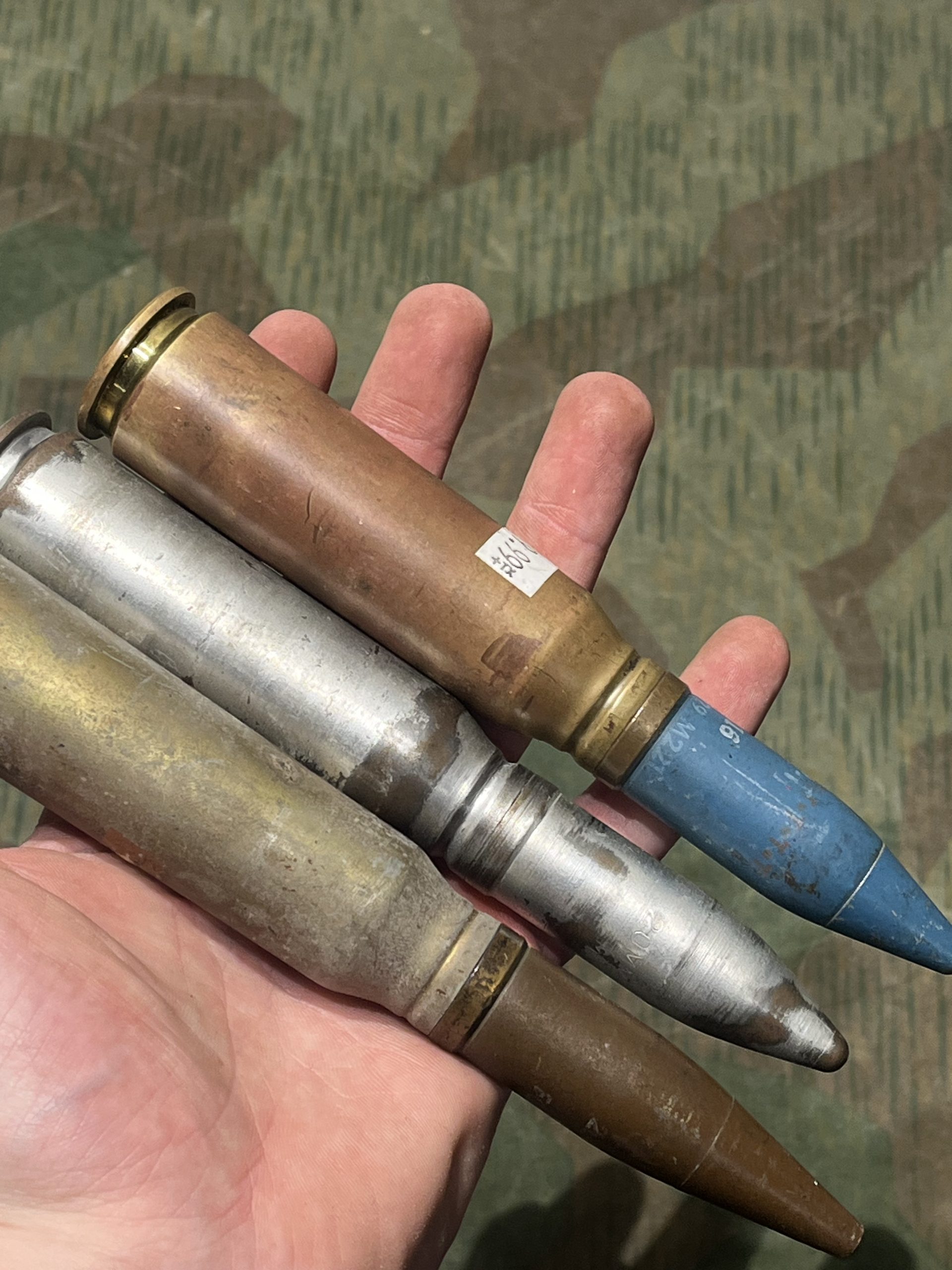 Inert 20mm Rounds Lot of 3 - Image 8