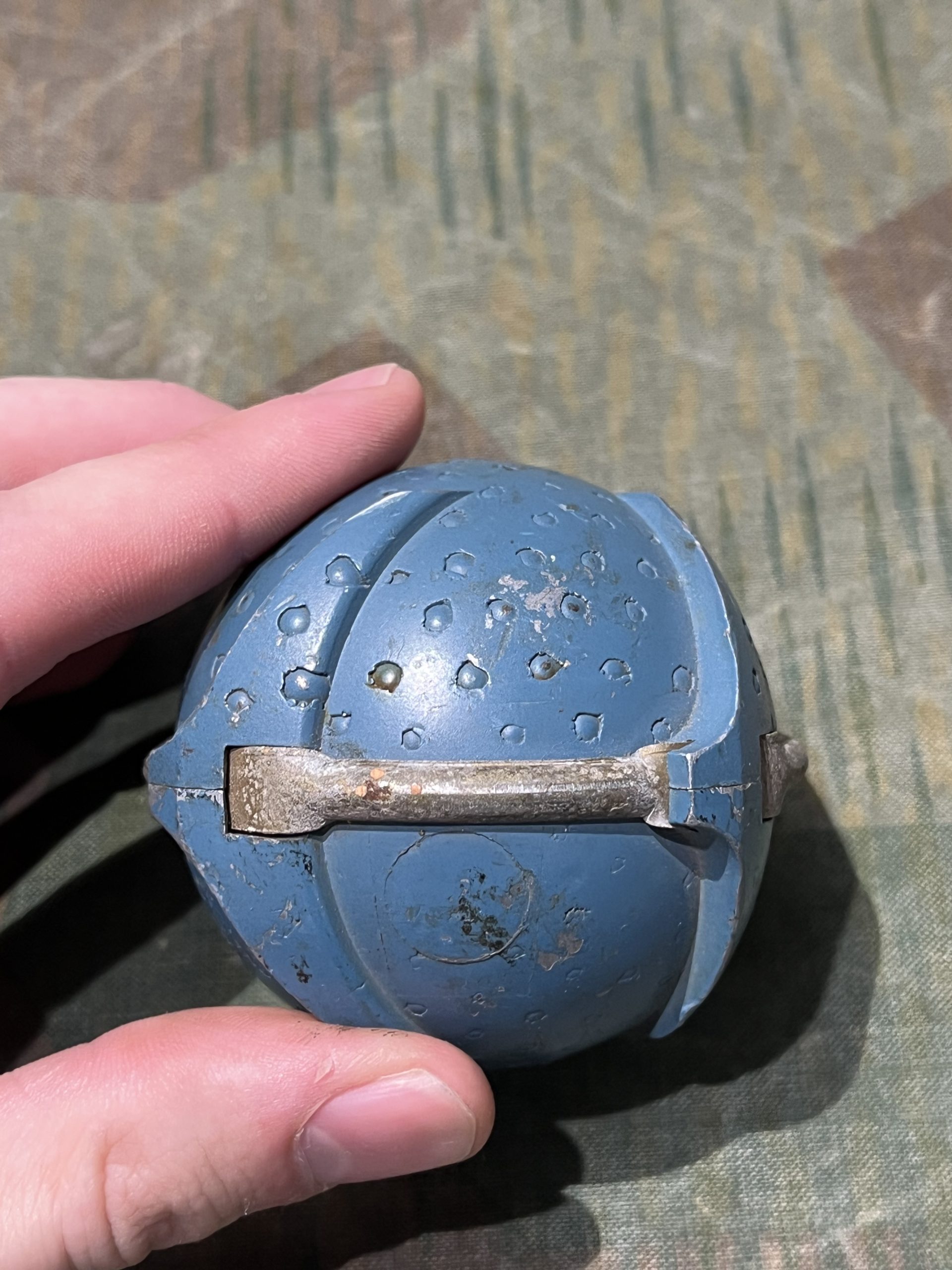 Original U.S. Vietnam War INERT BLU-26/B Training Dummy Bomb Bomblet - Image 2