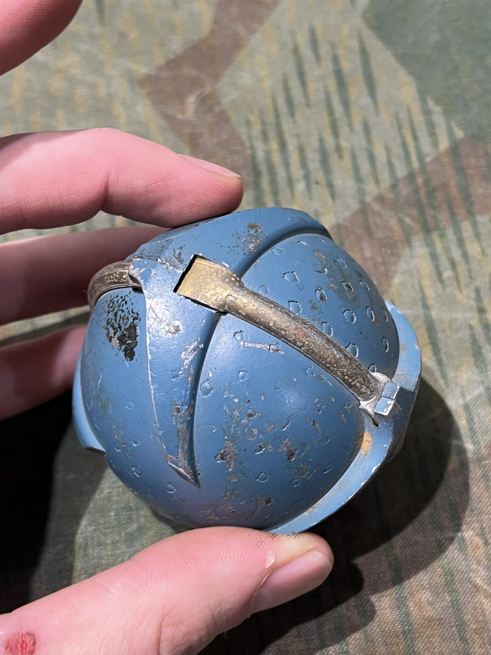 Original U.S. Vietnam War INERT BLU-26/B Training Dummy Bomb Bomblet - Image 3