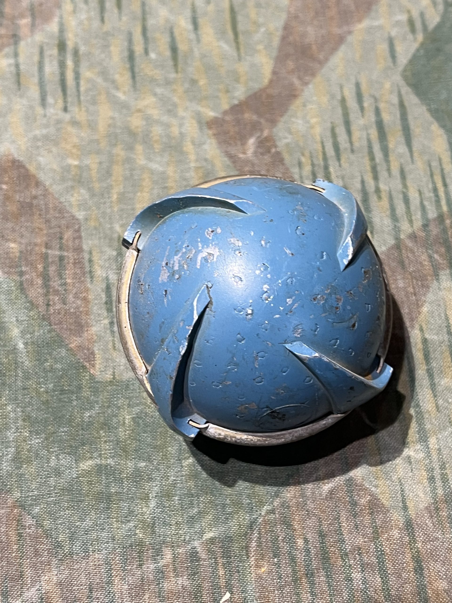 Original U.S. Vietnam War INERT BLU-26/B Training Dummy Bomb Bomblet - Image 4