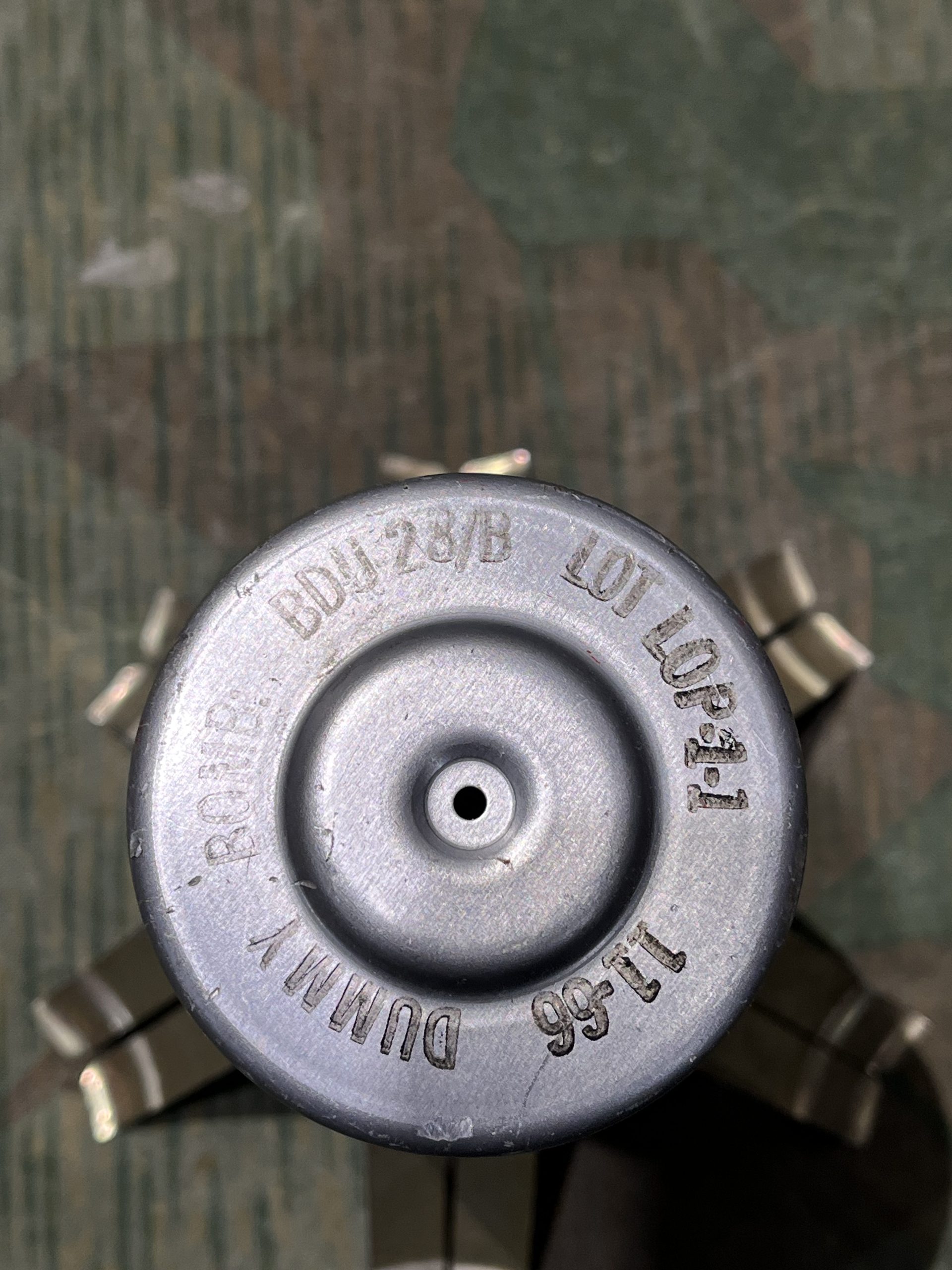 Original U.S. Vietnam War INERT BDU-28/B Training “Dummy” Cluster Bomb - Image 3
