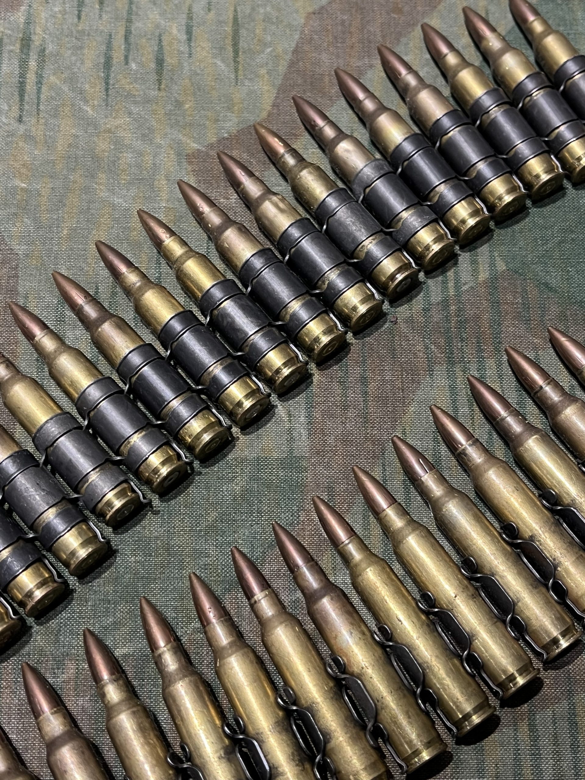 Inert M249 Belt of 5.56 NATO – Spent Primers Remaining Dummy Rounds - Image 6