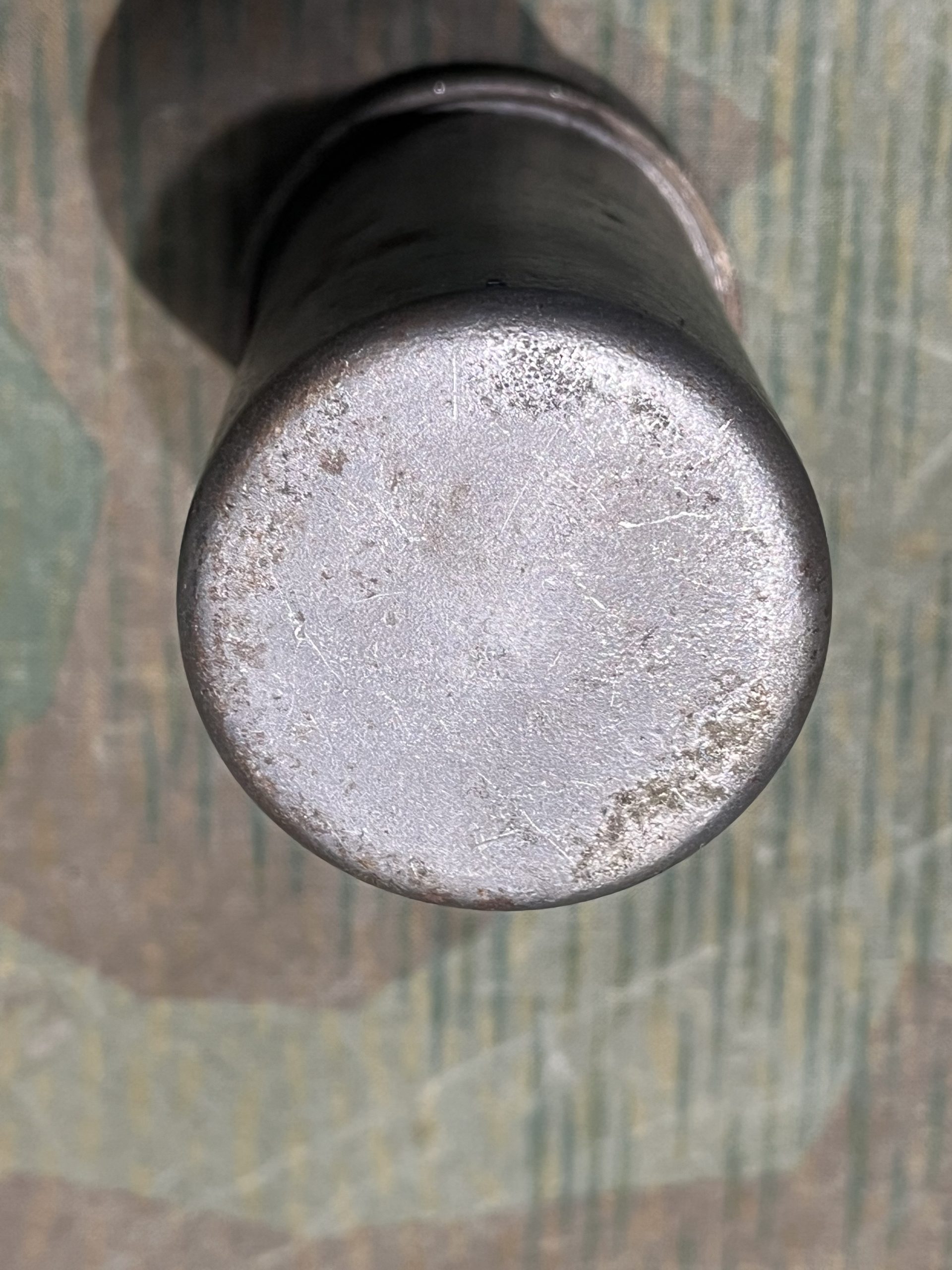 Original WW2 German MG42 Cleaning Can / Soaking Tube w/ Flash Hider - Image 3