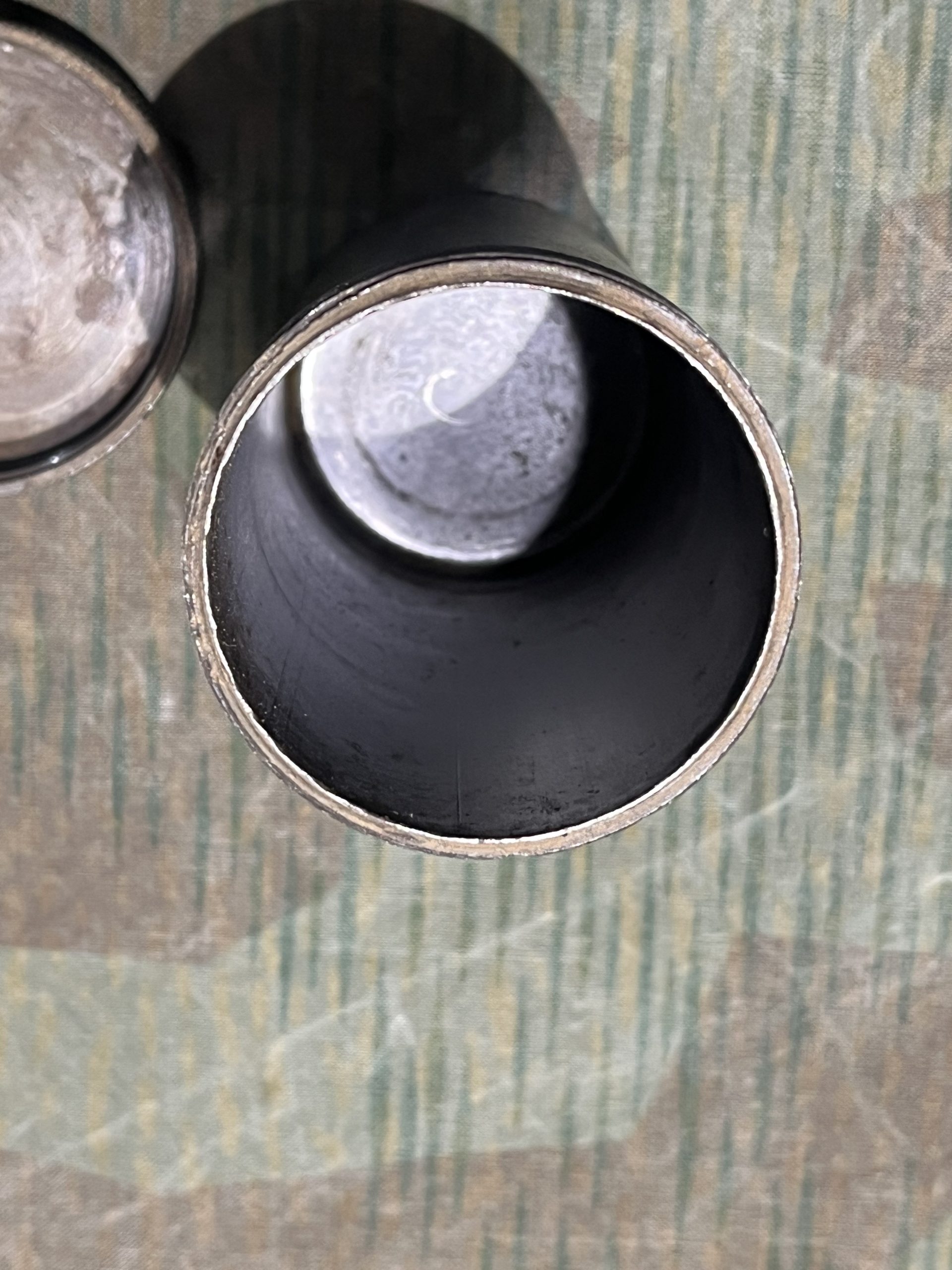 Original WW2 German MG42 Cleaning Can / Soaking Tube w/ Flash Hider - Image 4