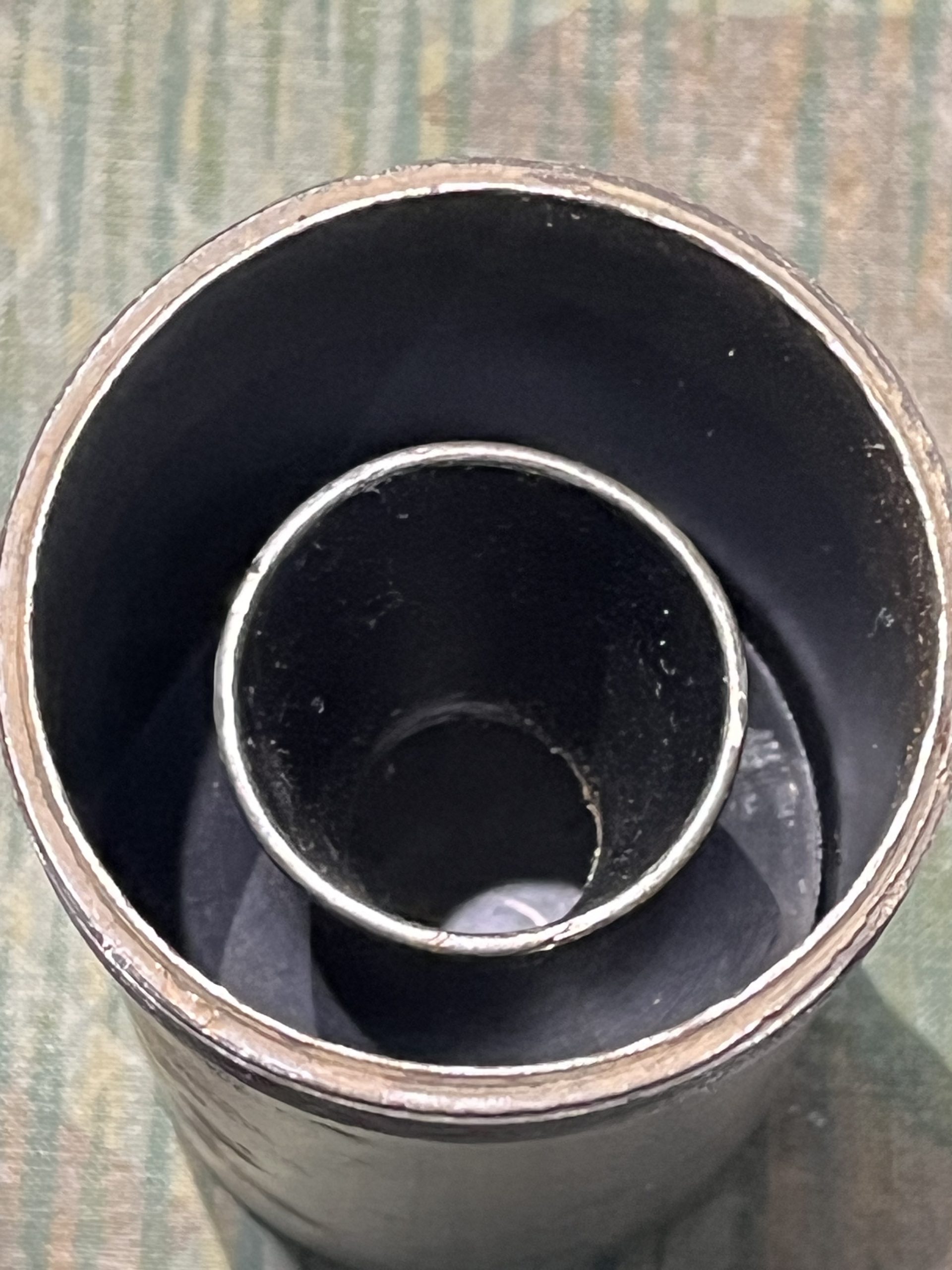 Original WW2 German MG42 Cleaning Can / Soaking Tube w/ Flash Hider - Image 18