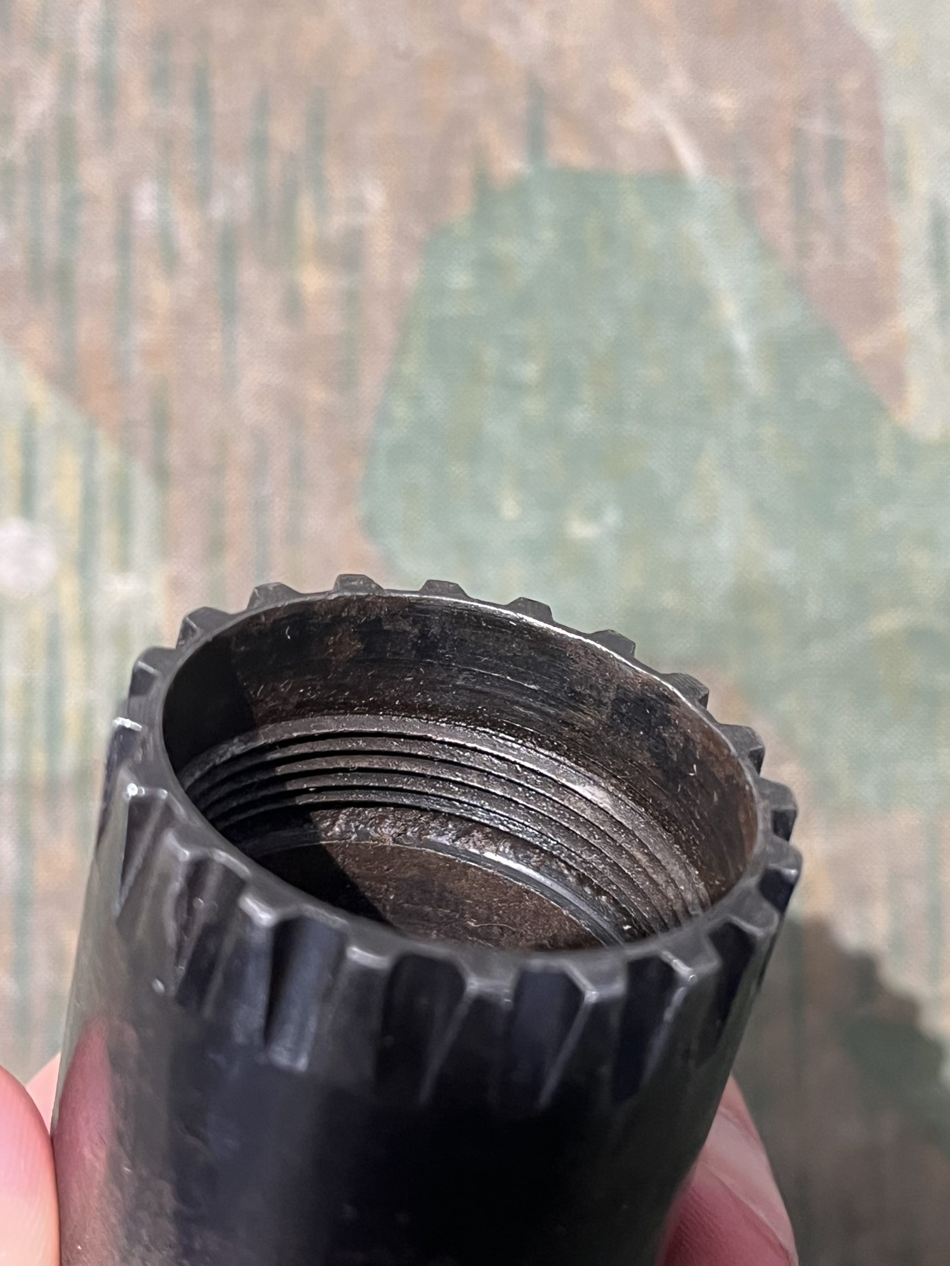 Original WW2 German MG34 Flash Hider - Image 7
