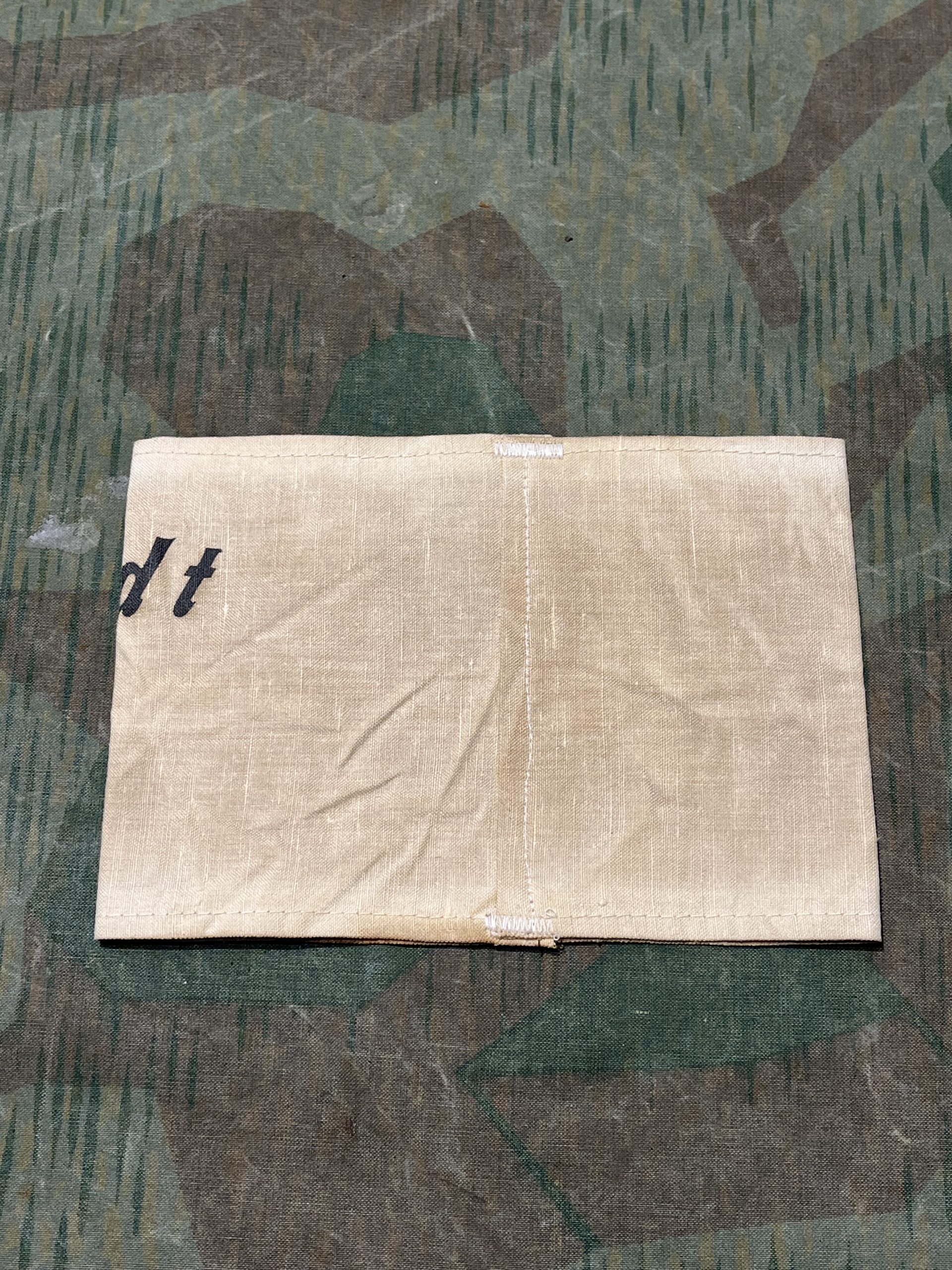 WW2 German Fake Aged Organisation Todt Uniform Armband - Image 5