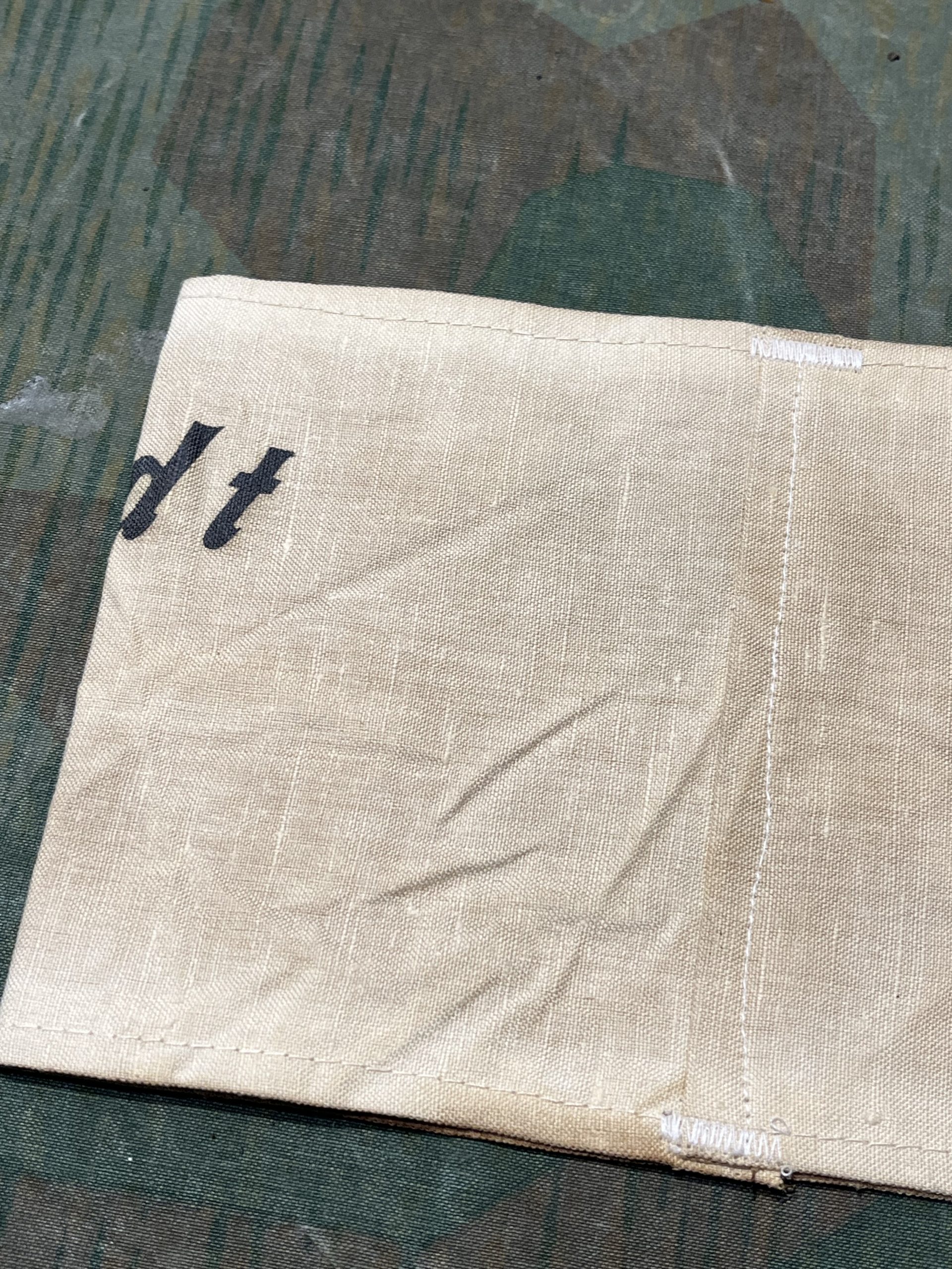 WW2 German Fake Aged Organisation Todt Uniform Armband - Image 6
