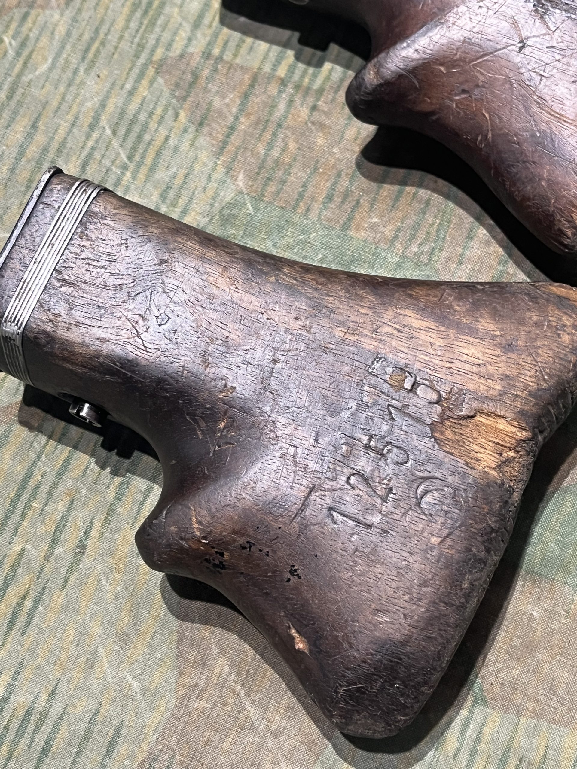 WW2 German Style Yugo Mg42 Wood Butt Stock 1x Only - Image 2