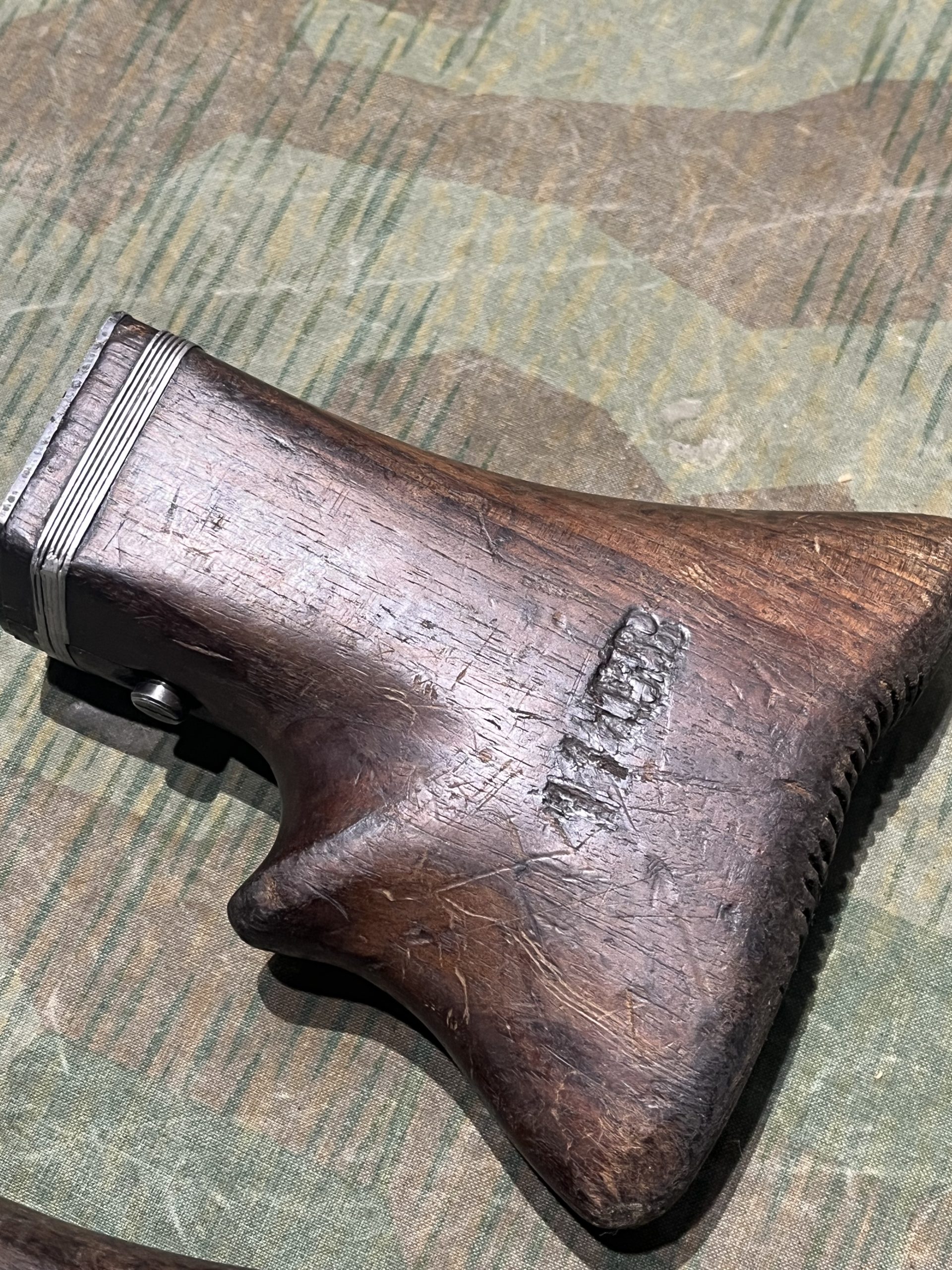 WW2 German Style Yugo Mg42 Wood Butt Stock 1x Only - Image 3