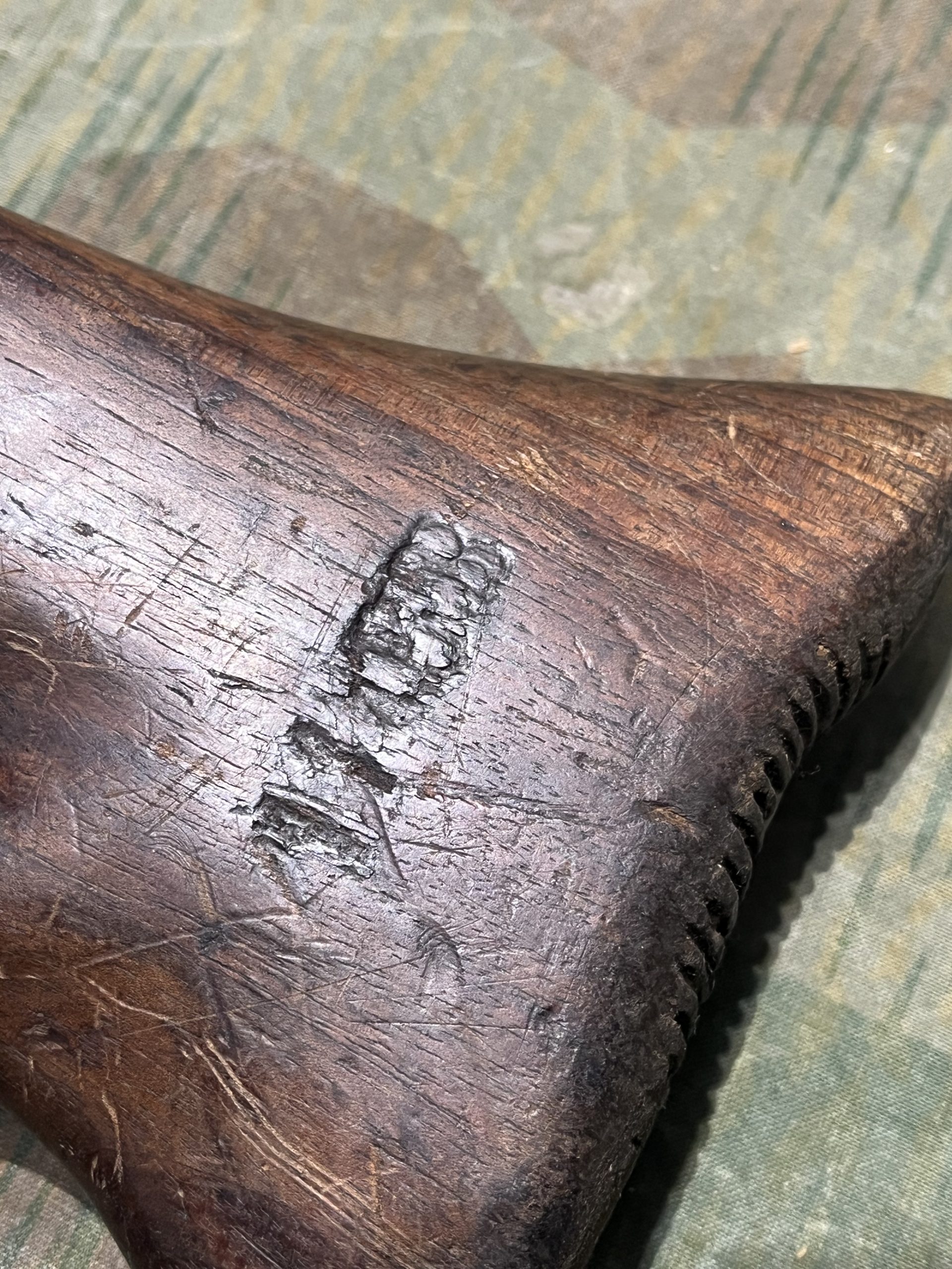 WW2 German Style Yugo Mg42 Wood Butt Stock 1x Only - Image 4