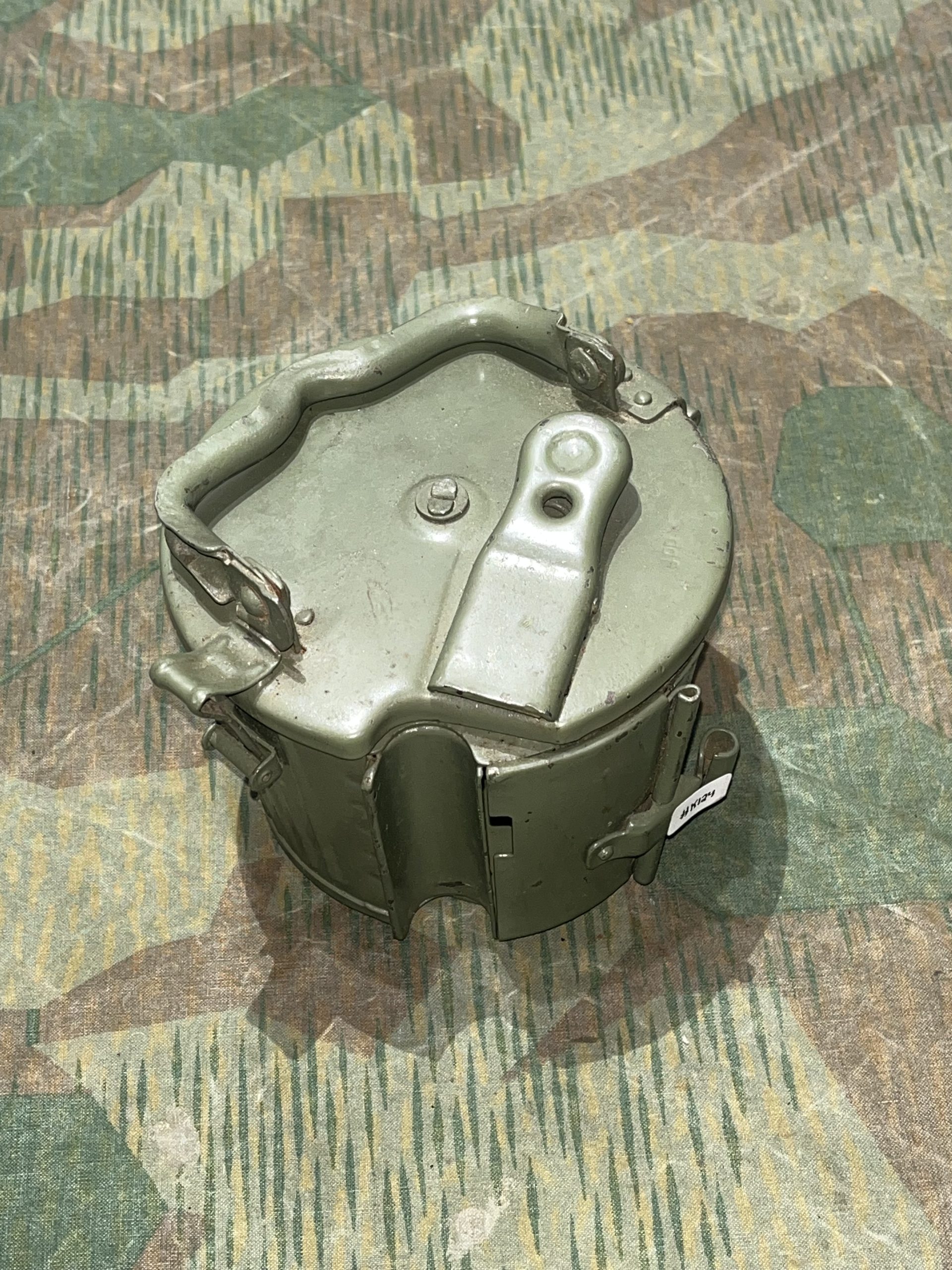 Original WW2 German Mg34 Mg42 Drum Mag Marked DDF Late War Rare Variant