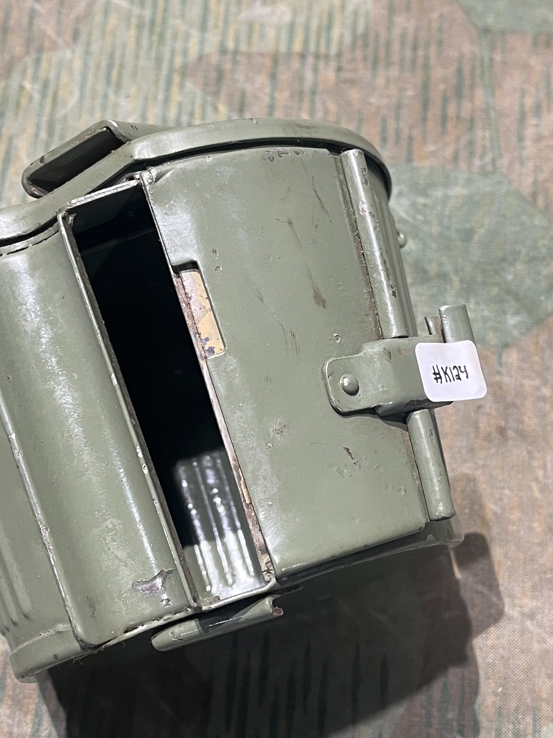 Original WW2 German Mg34 Mg42 Drum Mag Marked DDF Late War Rare Variant - Image 5