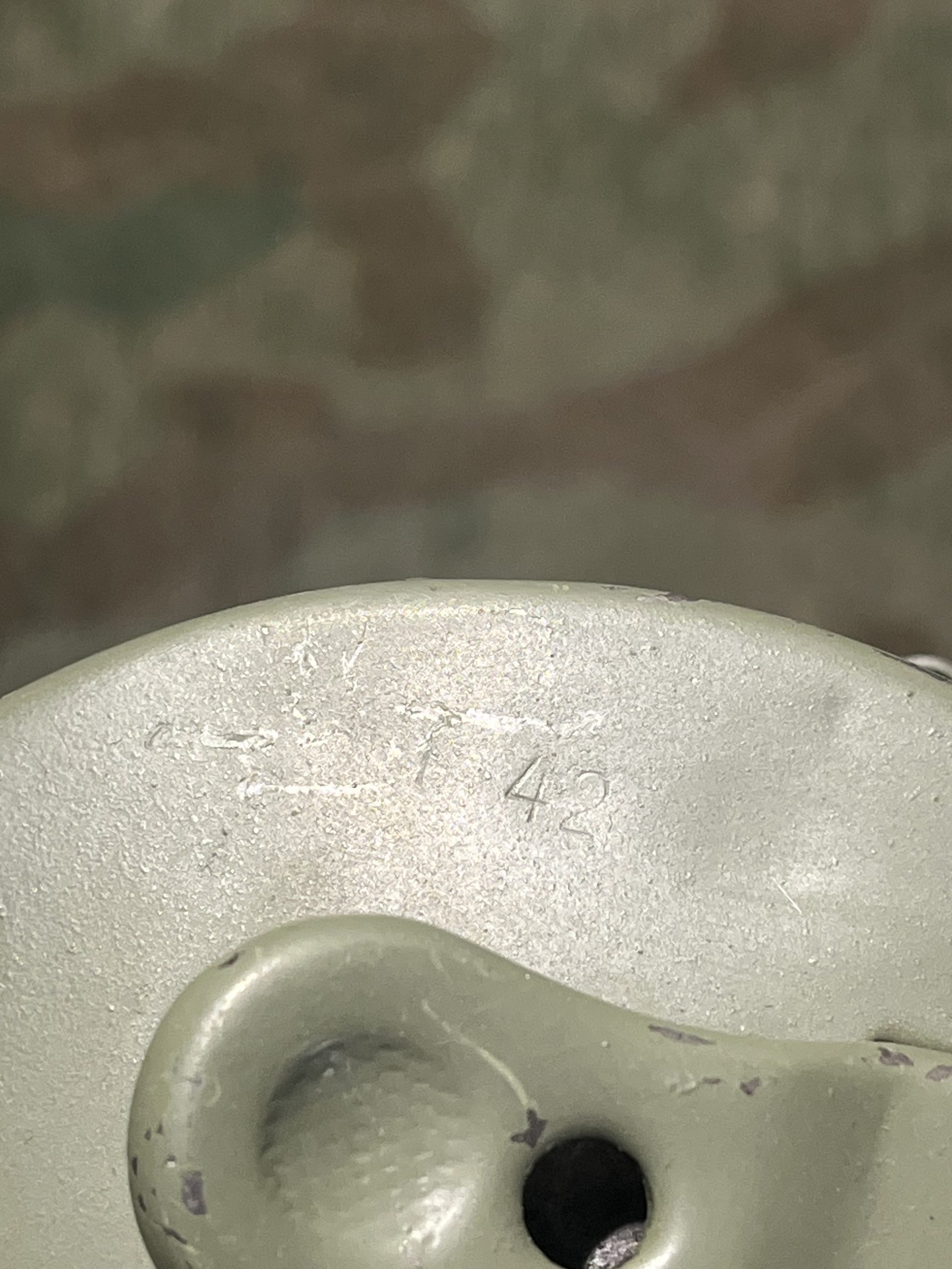 Original WW2 German Mg34 Mg42 Drum Mag Marked HQU 42 - Image 2