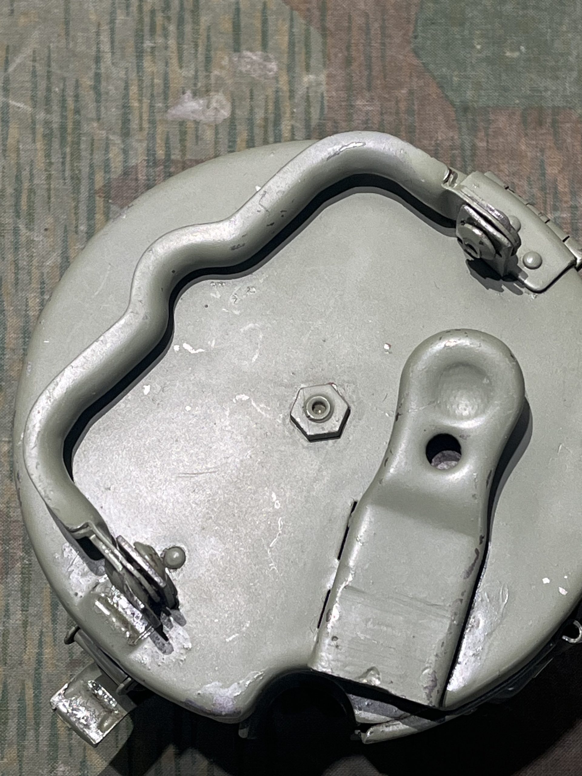 Original WW2 German Mg34 Mg42 Drum Mag Marked HQU 42 - Image 3
