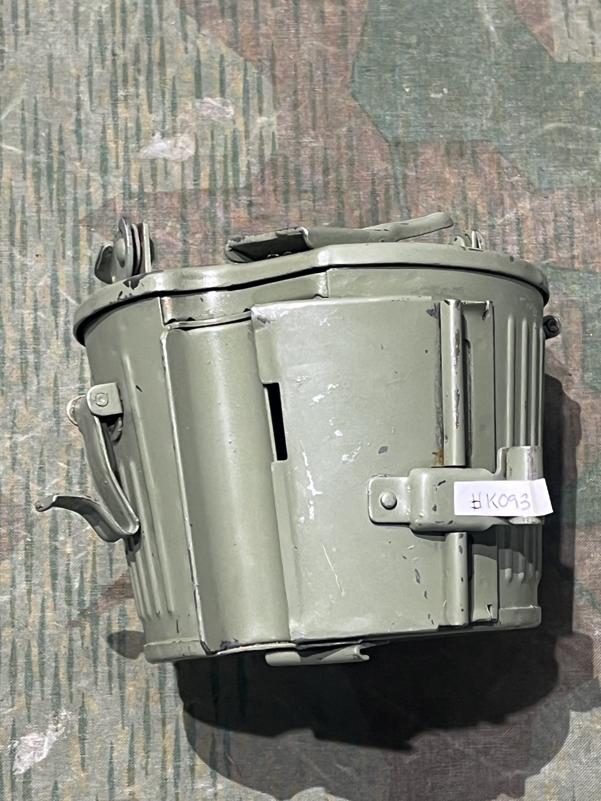 Original WW2 German Mg34 Mg42 Drum Mag Marked HQU 42 - Image 4