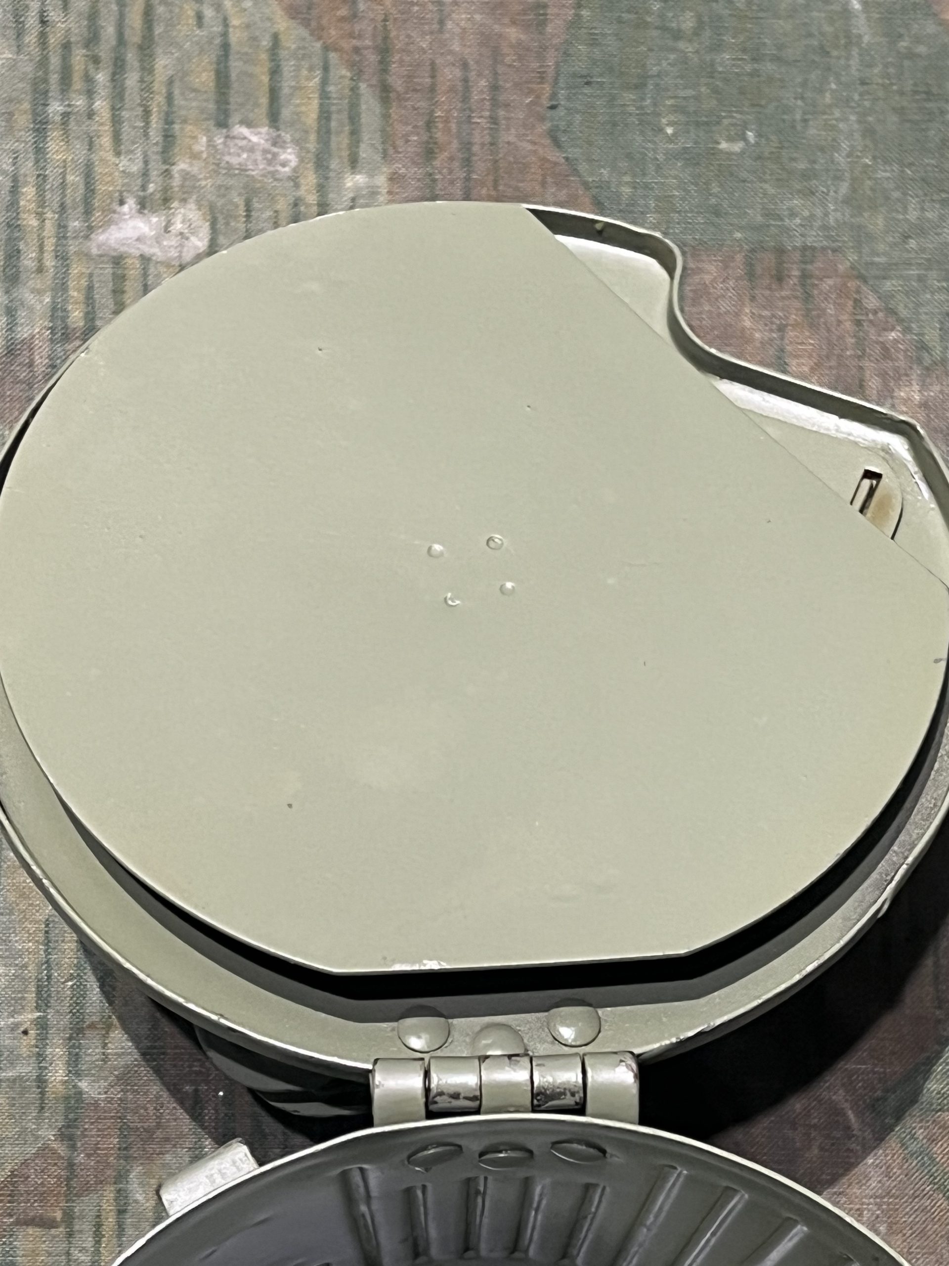 Original WW2 German Mg34 Mg42 Drum Mag Marked HQU 42 - Image 10