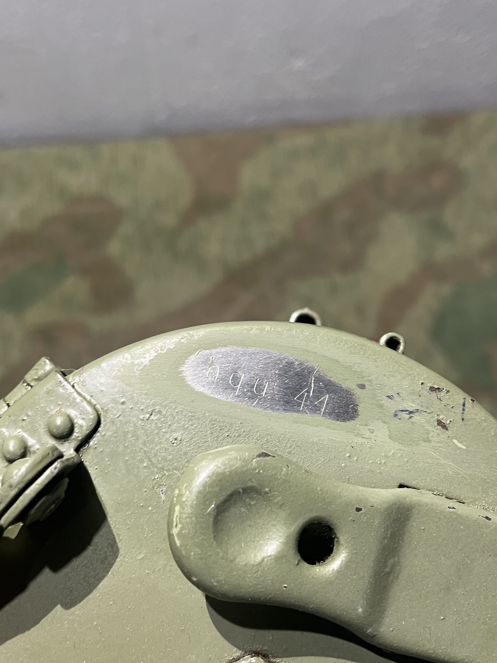 Original WW2 German Mg34 Mg42 Drum Mag Marked HQU 41 1x Only - Image 2