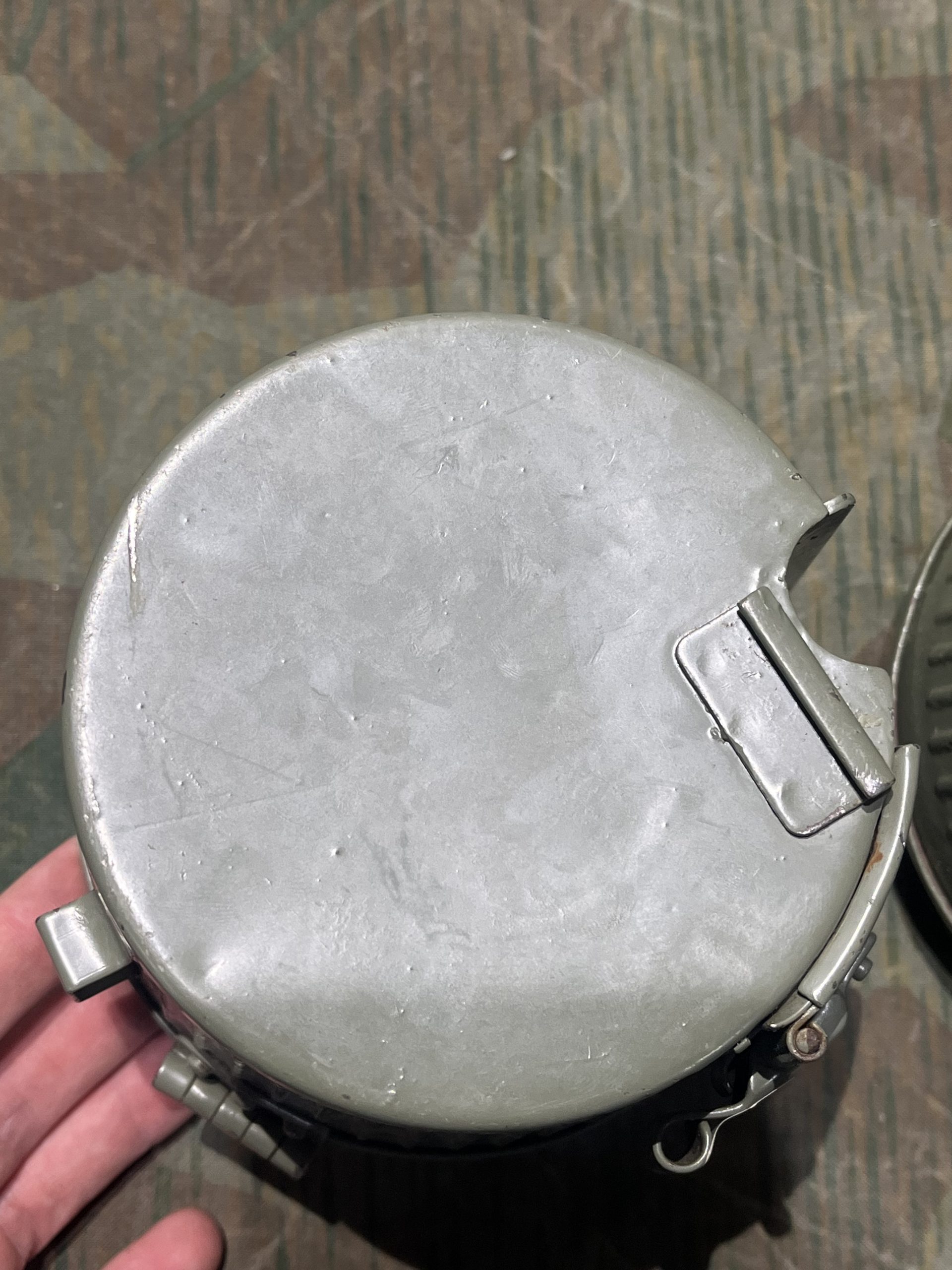 Original WW2 German Mg34 Mg42 Drum Mag Marked HQU 41 1x Only - Image 13