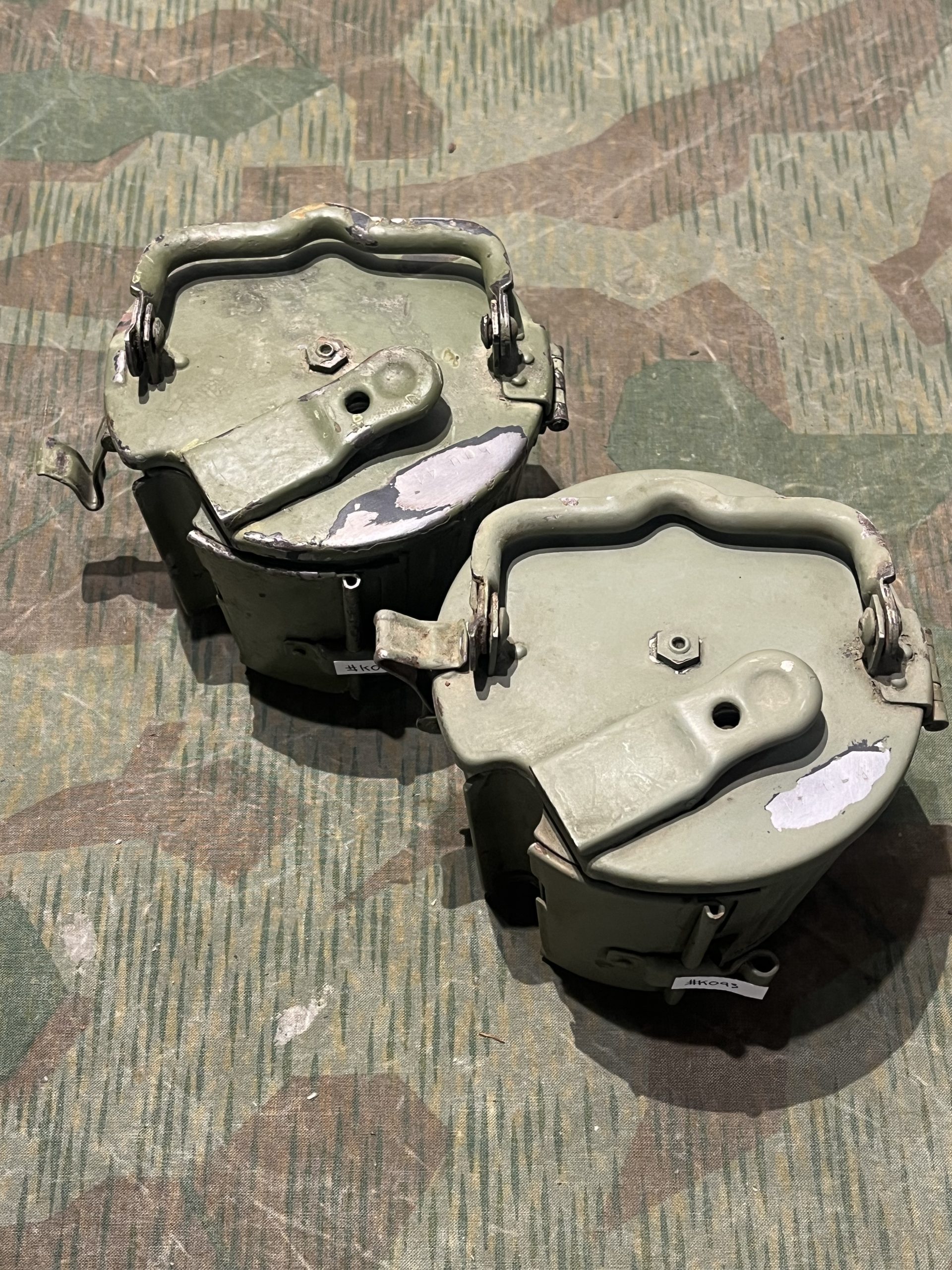 Original WW2 German Mg34 Mg42 Drum Mag Marked HQU 41 1x Only