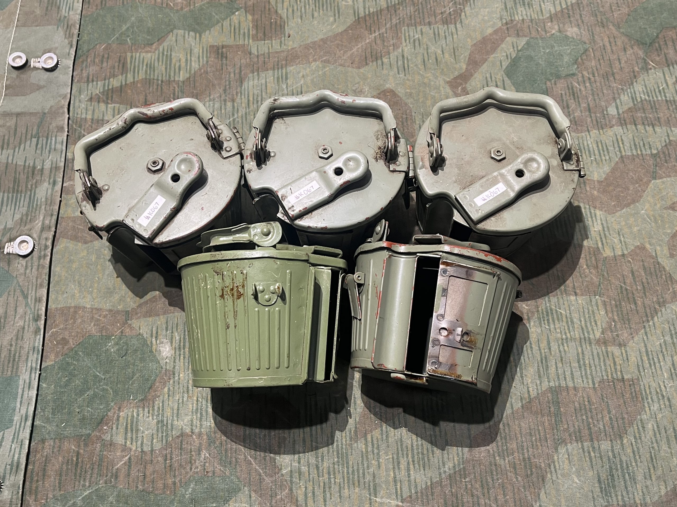 WW2 German Style Yugo Mg34 Mg42 Drum Mag w/ Defects Unmarked 1x Only